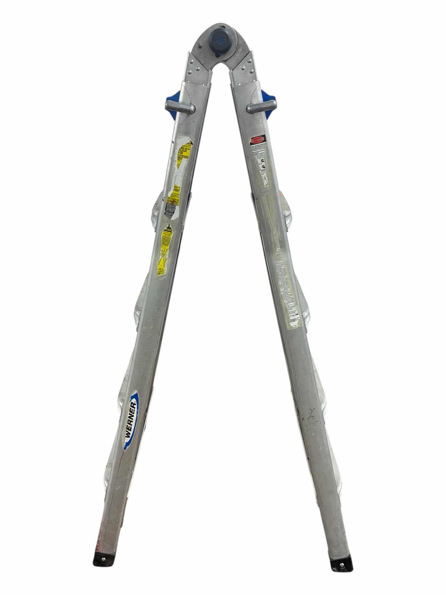 Photo 1 of WERNER 22’ MULTIPURPOSE FREESTANDING EXTENSION LADDER