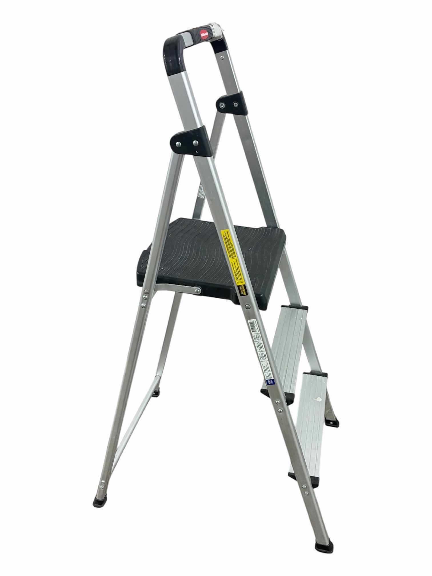 Photo 1 of RUBBERMAID FOLDING 3 STEP LADDER