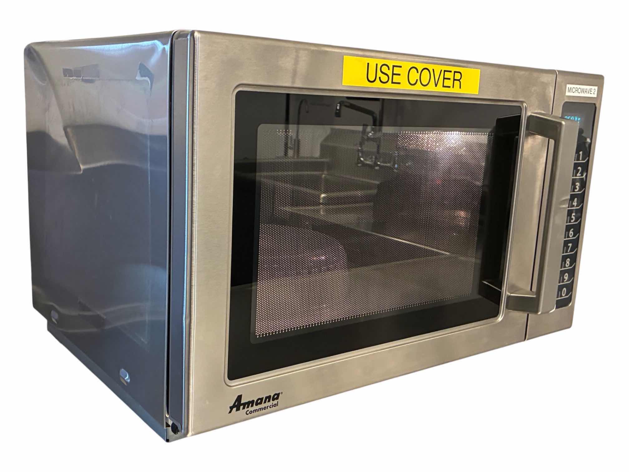 Photo 1 of AMANA COMMERCIAL STAINLESS STEEL MICROWAVE RCS10TS