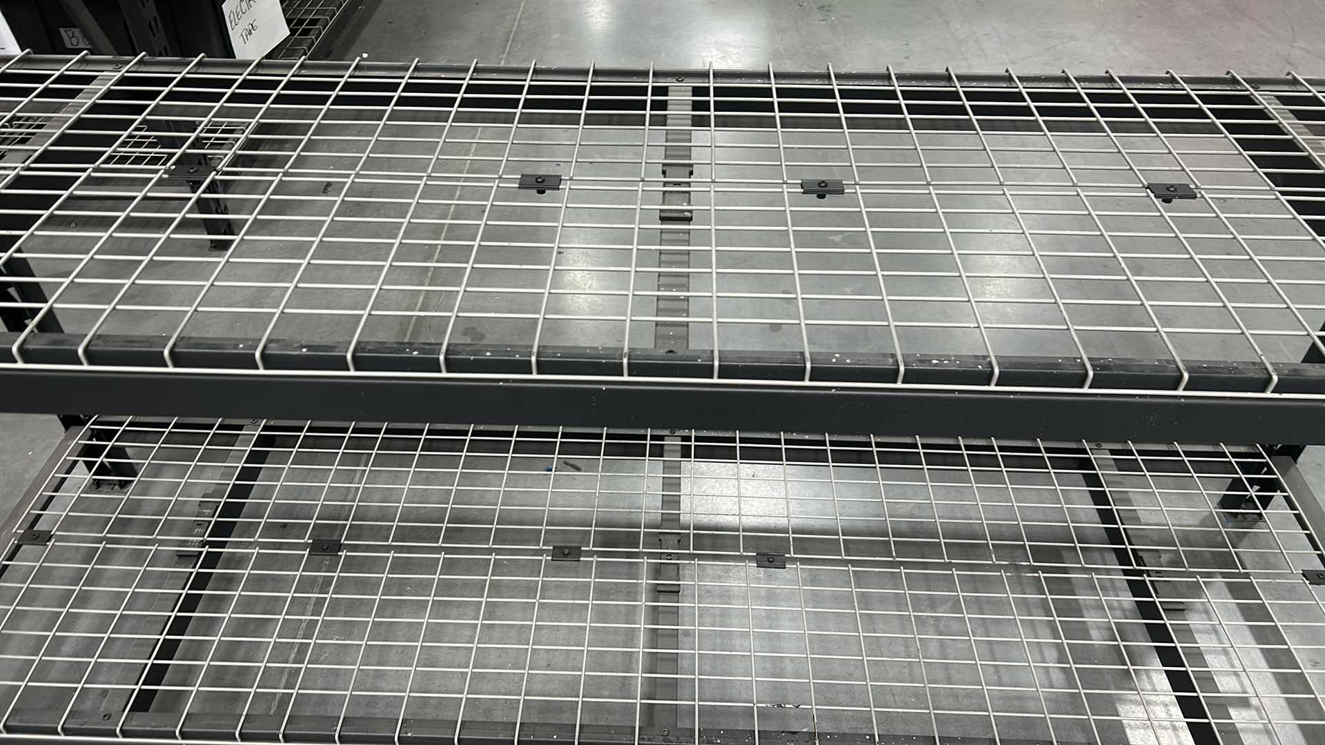 Photo 1 of METAL INDUSTRIAL SHELVING UNIT 72' X 48" x H7‘