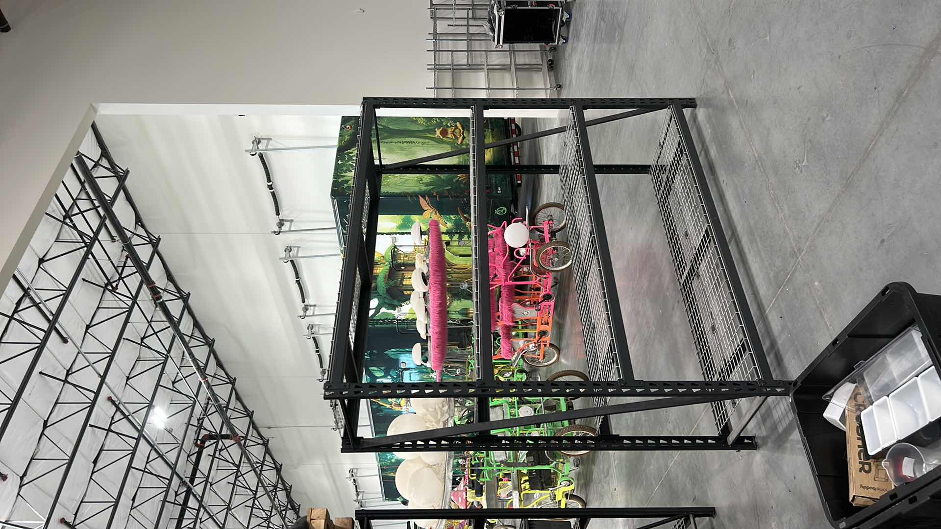 Photo 1 of METAL INDUSTRIAL SHELVING UNIT 72" X 48"‘ x H7‘