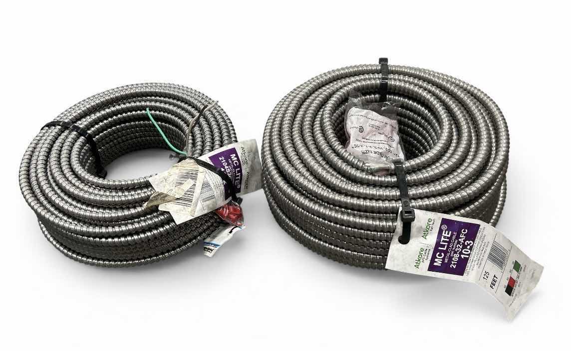 Photo 1 of 2 - NEW ATKORE AFC SYSTEMS MC LITE META CLAD CABLES