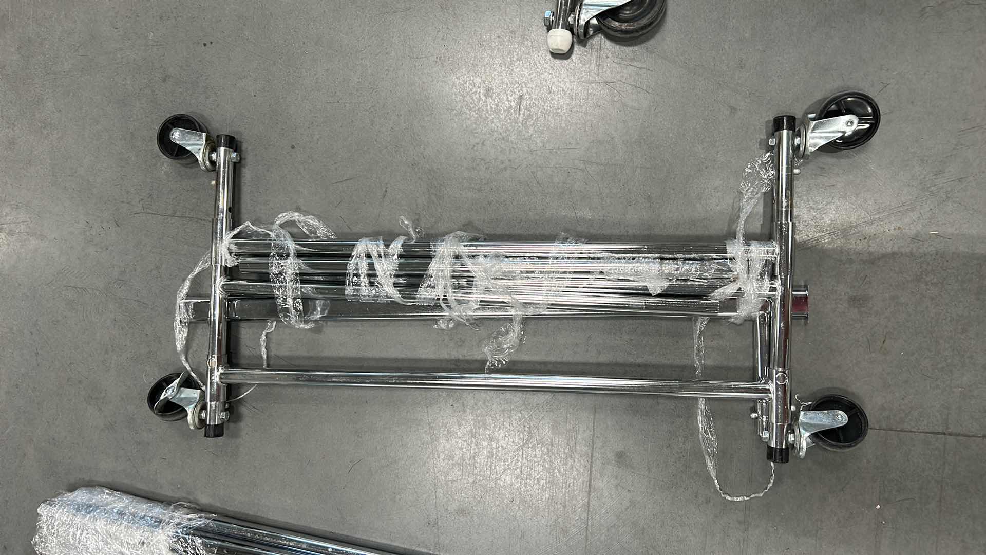 Photo 1 of METAL CLOTHES RACK WIDTH 33”