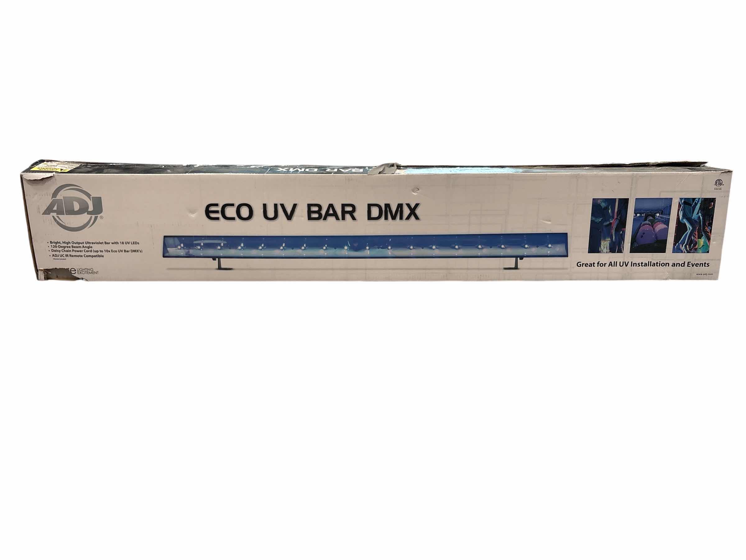 Photo 1 of NIB ADJ EVO UV BAR DMX RETAIL