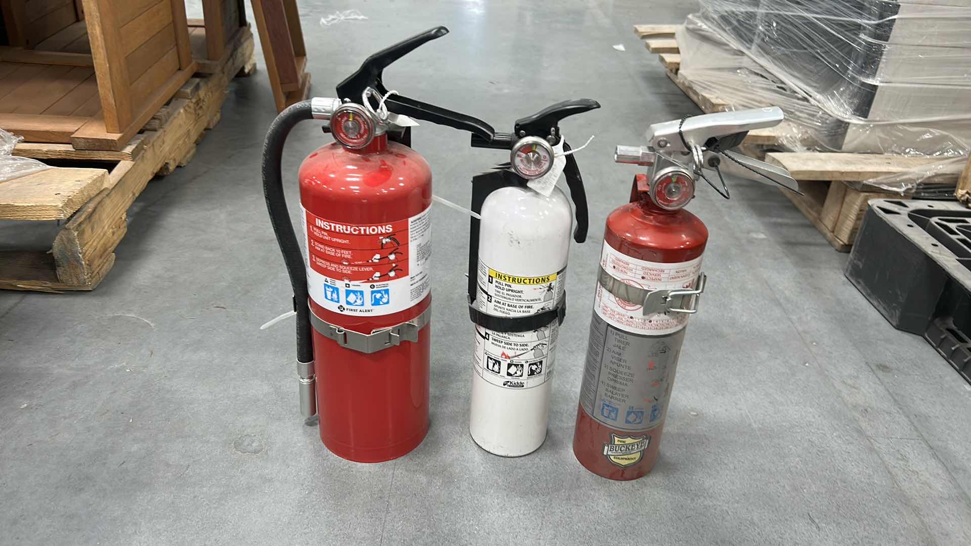 Photo 1 of 3 FIRE EXTINGUISHERS