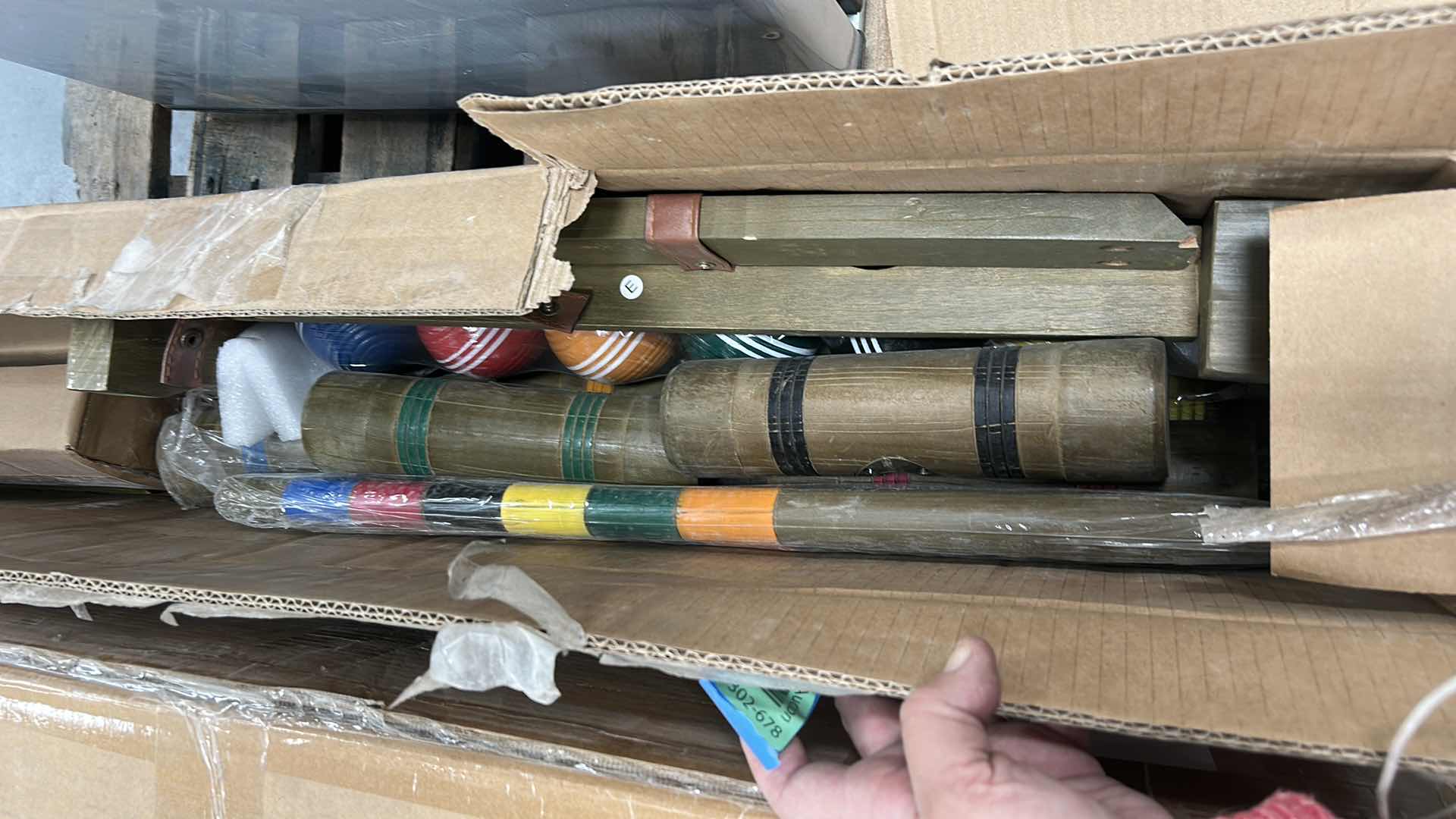 Photo 1 of FRANKLIN CROQUET SET