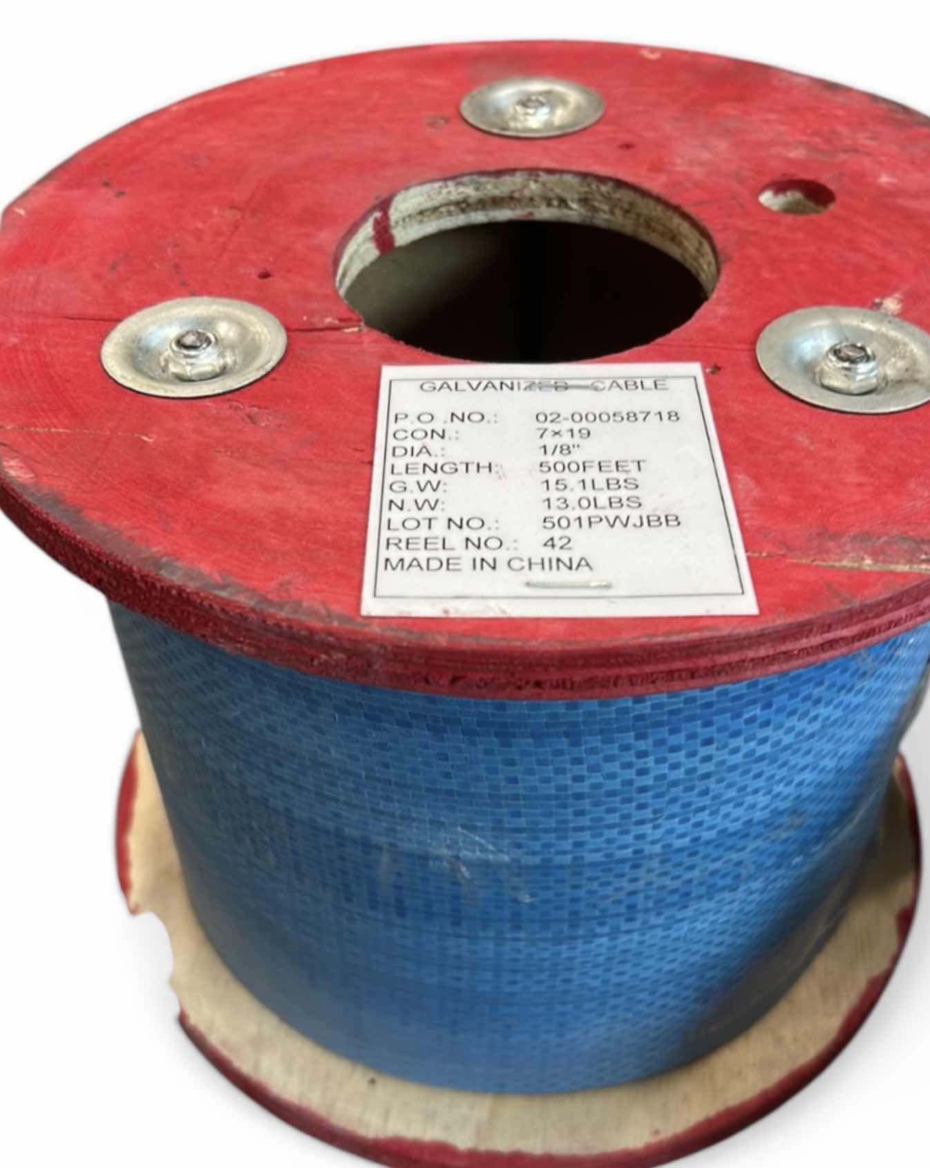 Photo 1 of 500 FT GALVANIZED CABLE