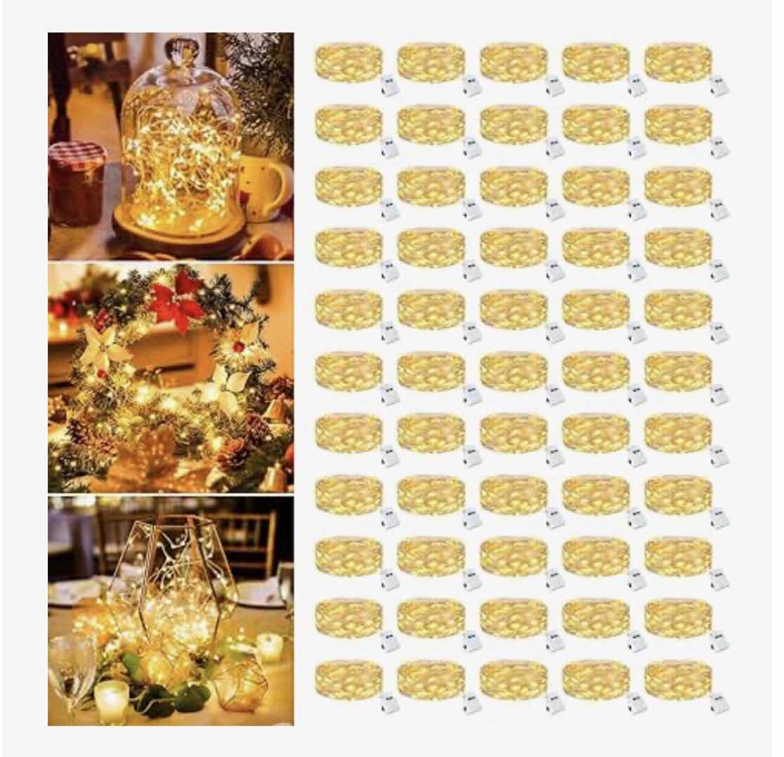 Photo 1 of NEW 50 PACKS LED PARTY FAIRY LIGHTS