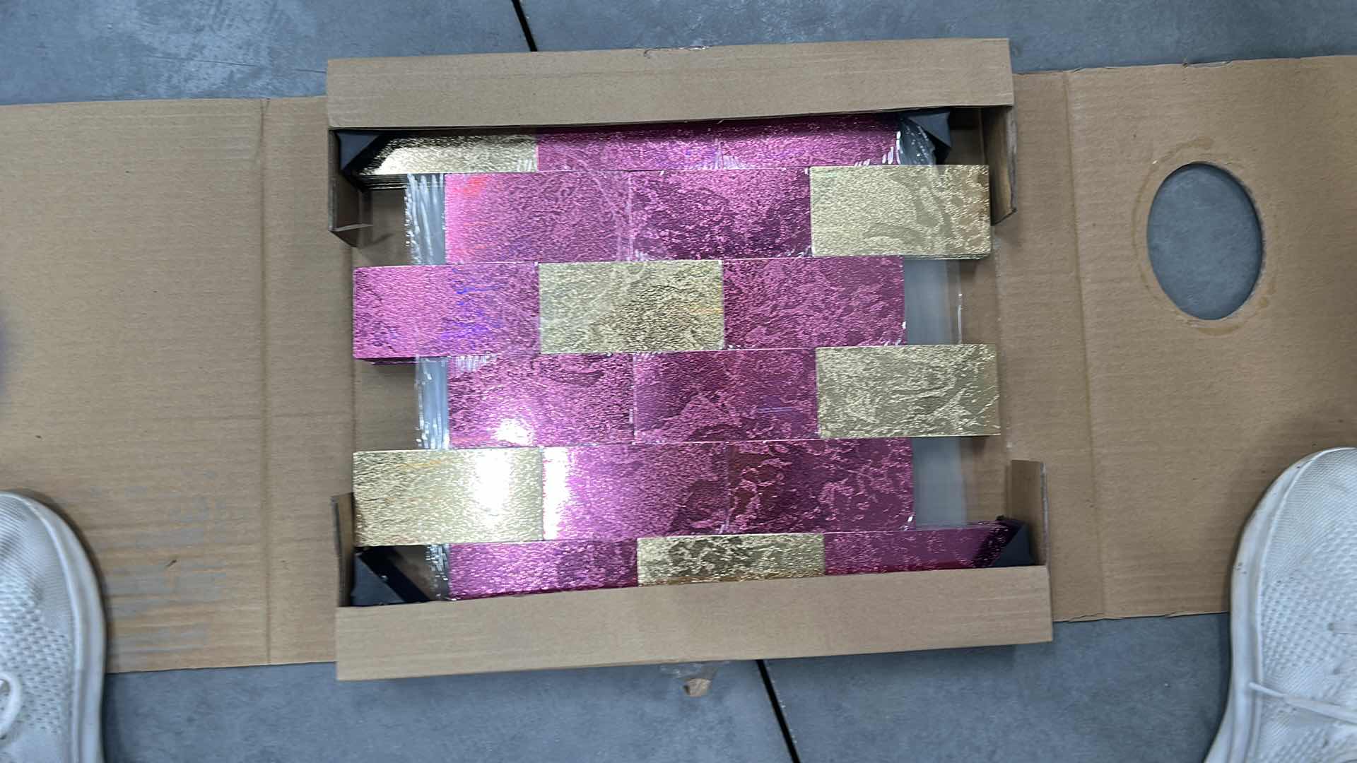 Photo 1 of MOHEPO PEEL AND STICK BACKSPLASH