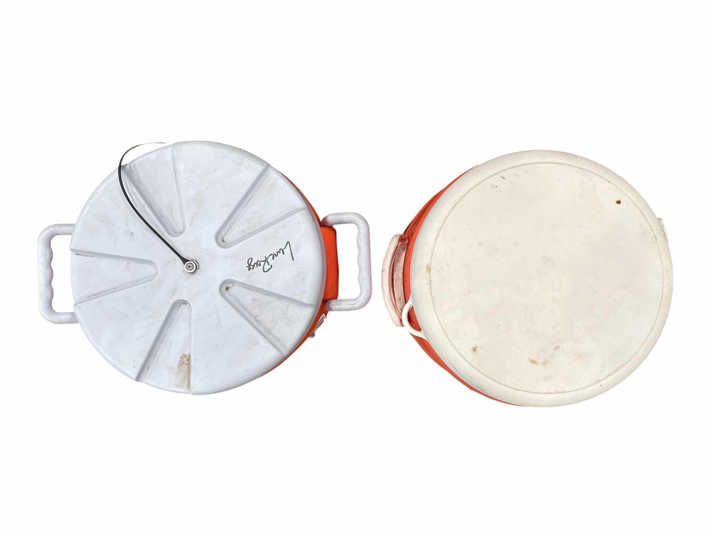 Photo 1 of (2)PCS 5 GALLON INSULATED BEVERAGE COOLER RETAIL $80