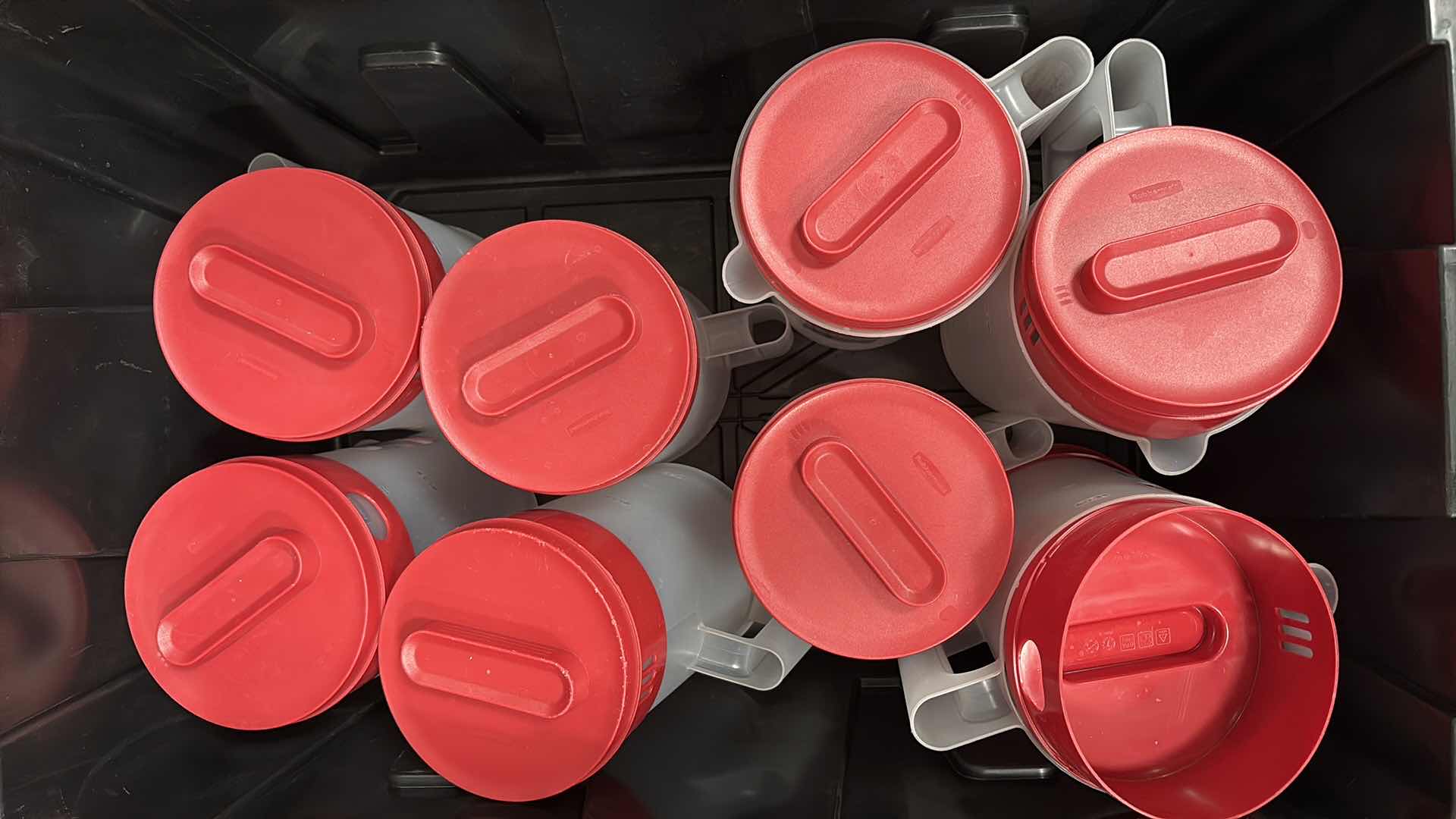 Photo 1 of CONTAINERS OF PLASTICWARE KITCHEN ITEMS