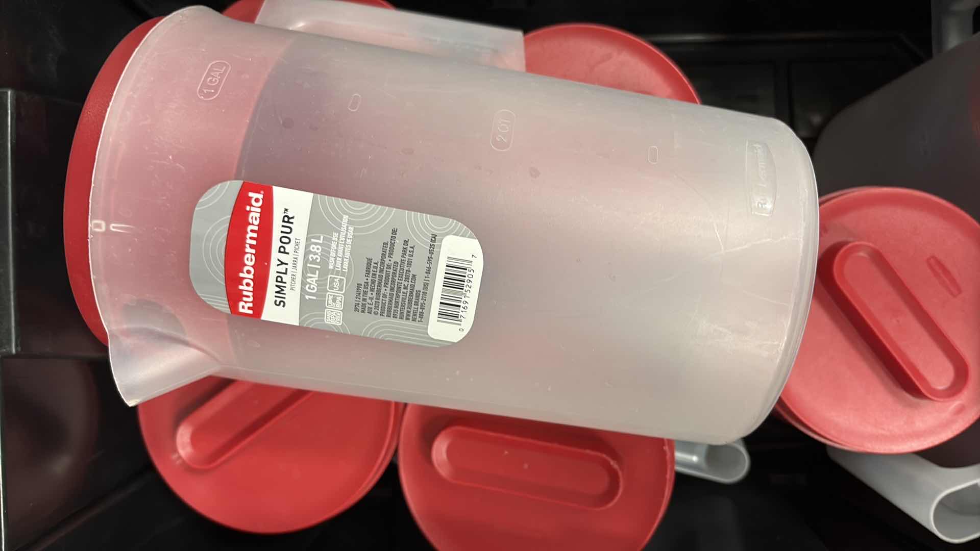 Photo 1 of CONTAINERS OF PLASTICWARE KITCHEN ITEMS