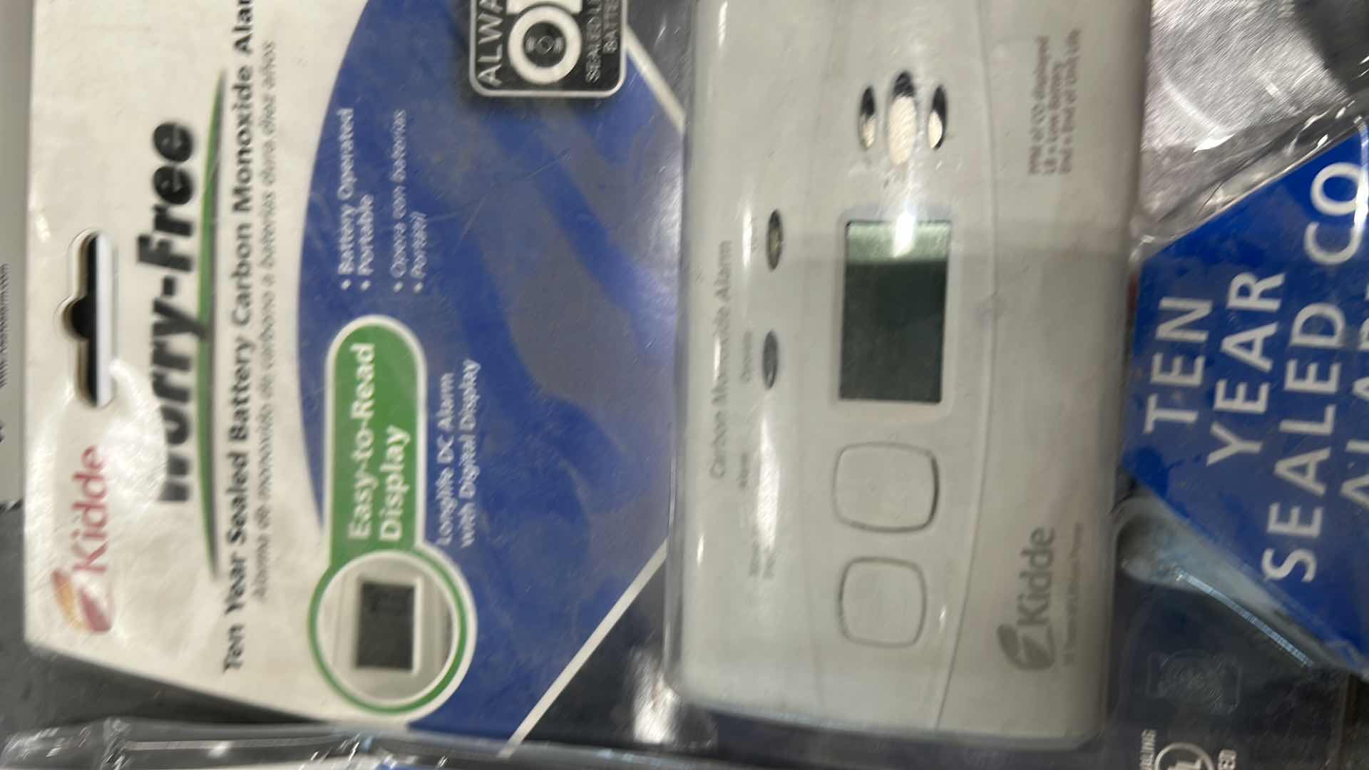 Photo 1 of 3- KIDDIE WORRY FREE CO ALARM AND PROPANE GAS RV ALARM