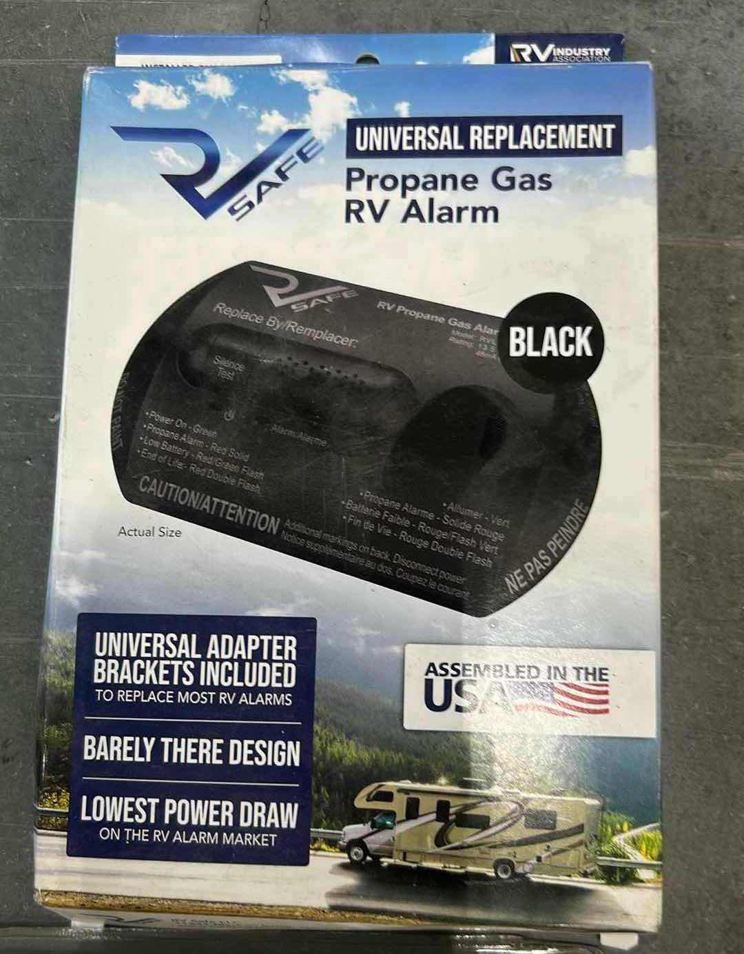 Photo 1 of 3- KIDDIE WORRY FREE CO ALARM AND PROPANE GAS RV ALARM