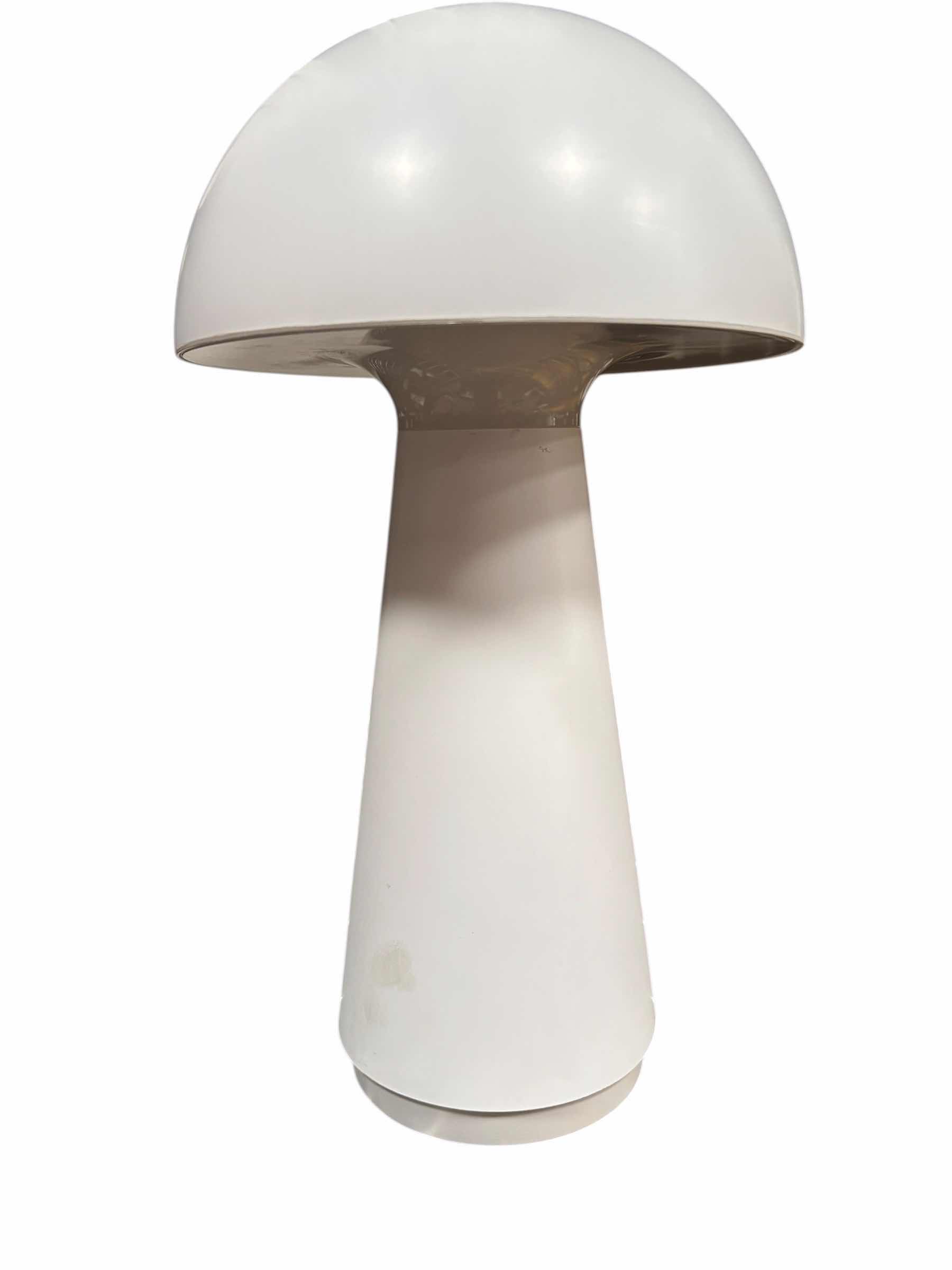 Photo 1 of MUSHROOM TABLE LAMPS 11”H, APPROXIMATELY 18