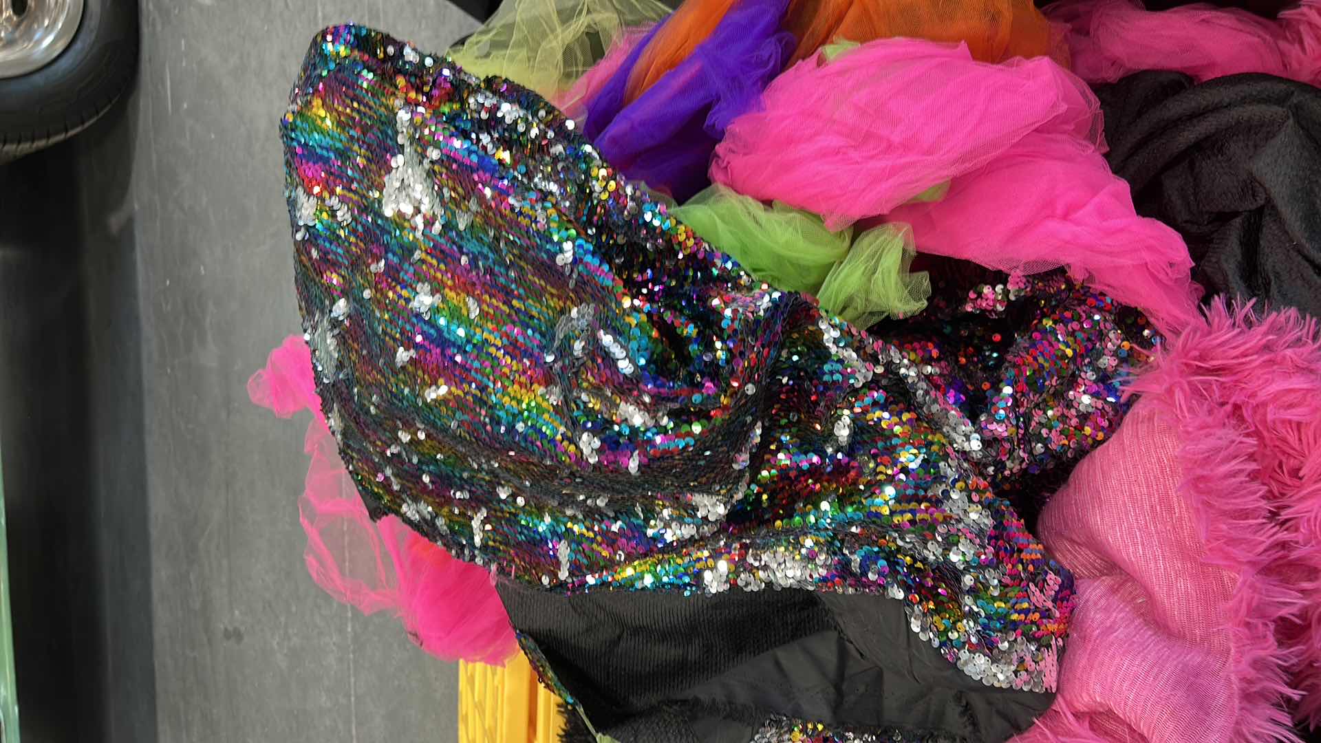 Photo 1 of FABRIC AND FAUX FUR