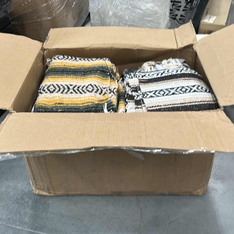 Photo 1 of BOX OF BLANKETS