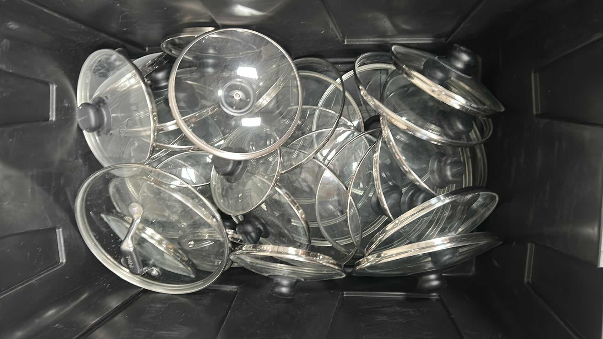 Photo 1 of CONTENTS OF CONTAINER POTS AND PANS