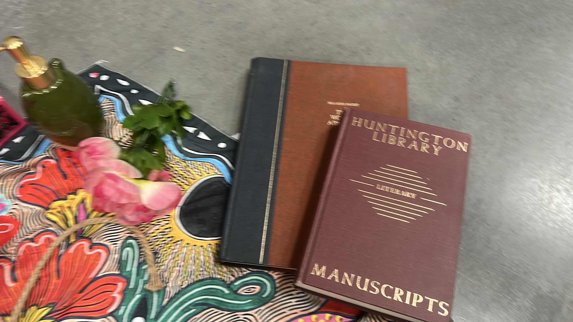 Photo 1 of MISC HIPPIE ASSORTMENT BOOKS, GAMES, THROW, LEMON TREE AND MORE