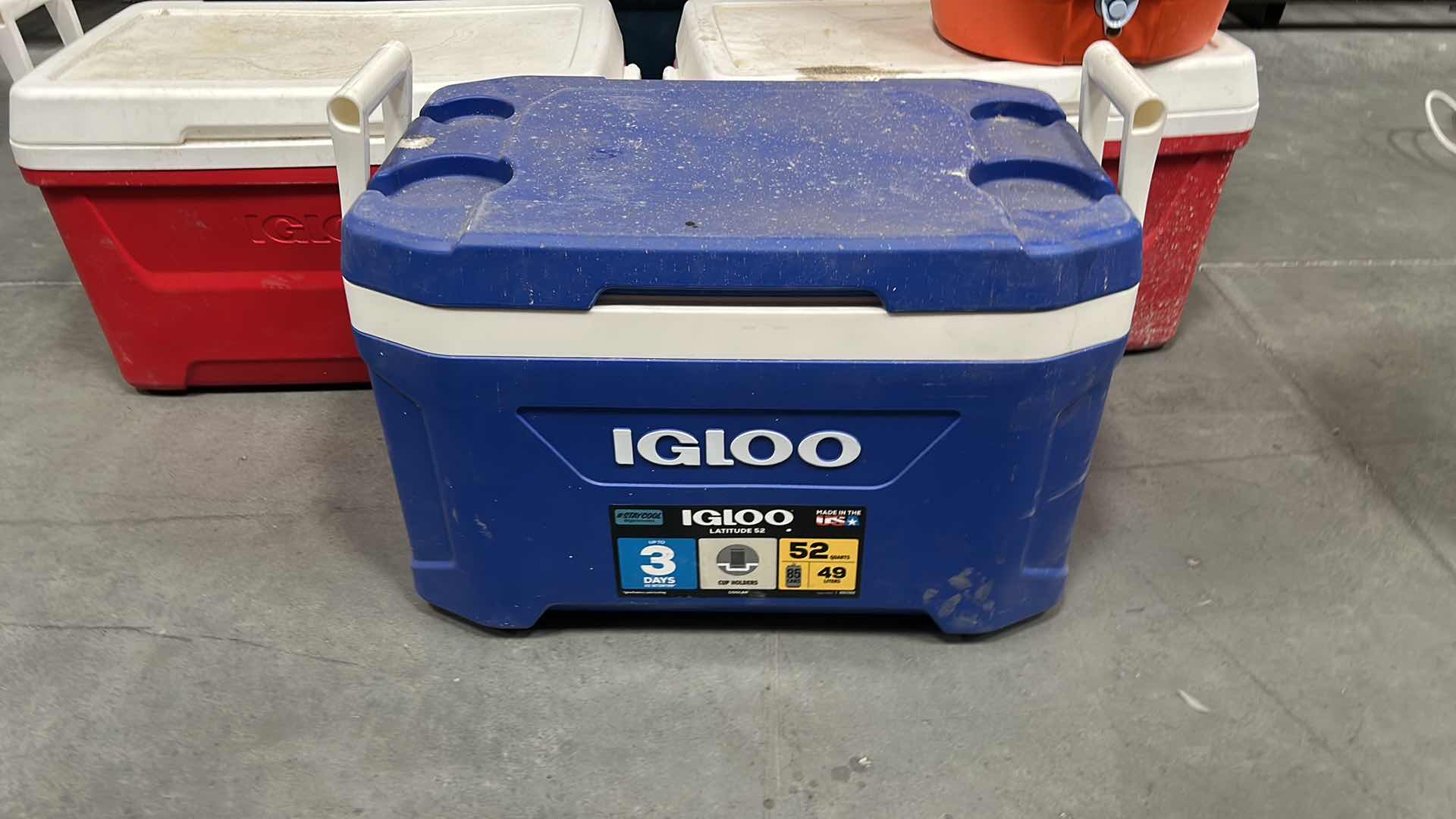 Photo 1 of 6 LARGE SIZE COOLERS, IGLOO & MORE
