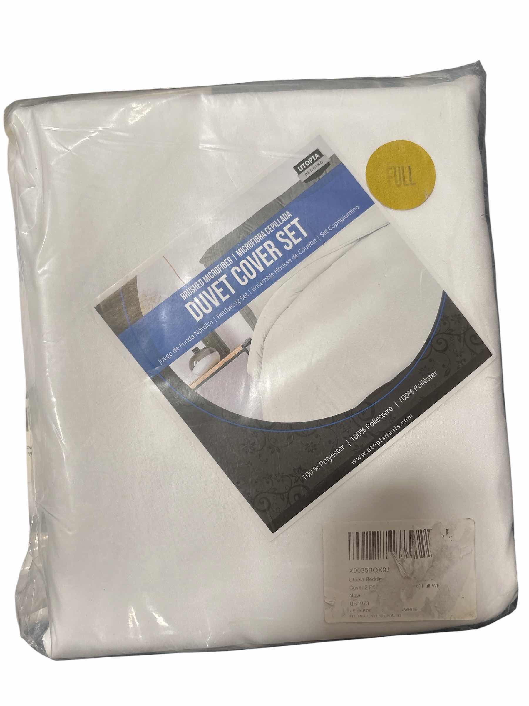 Photo 1 of NEW CONTAINER OF DUVET COVER MICROFIBER SET FULL SIZE