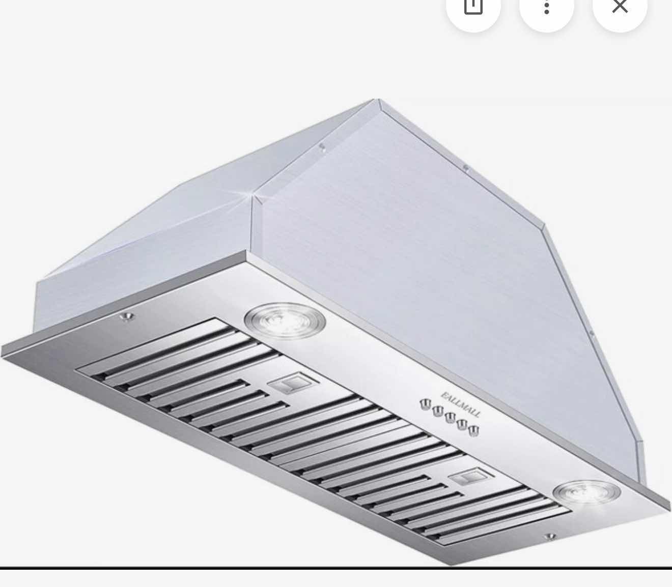 Photo 1 of NIB EALLMALL 30” STAINLESS STEEL RANGE HOOD MODEL # EJF01-30A