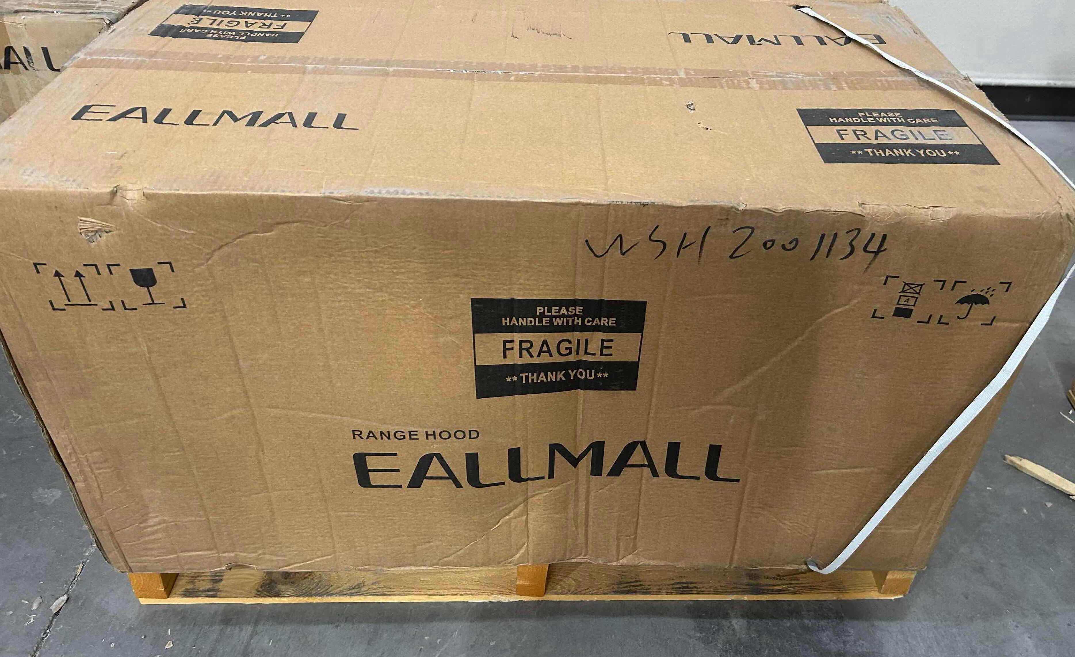 Photo 1 of NIB EALLMALL I36-A BLACK RANGE HOOD