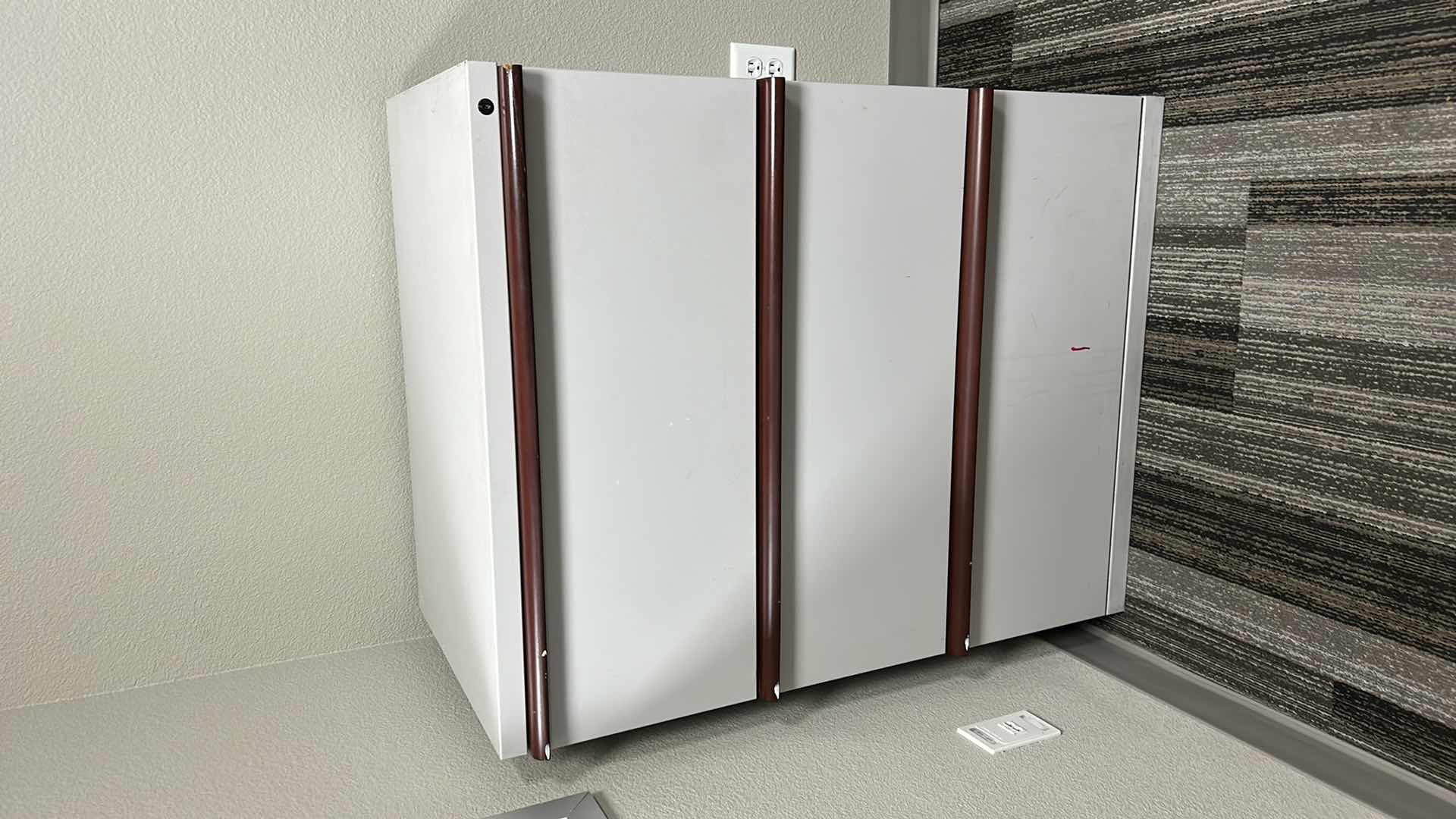 Photo 1 of 3 DRAWER METAL FILE CABINET 30” x 21 1/2” x H38 1/2”