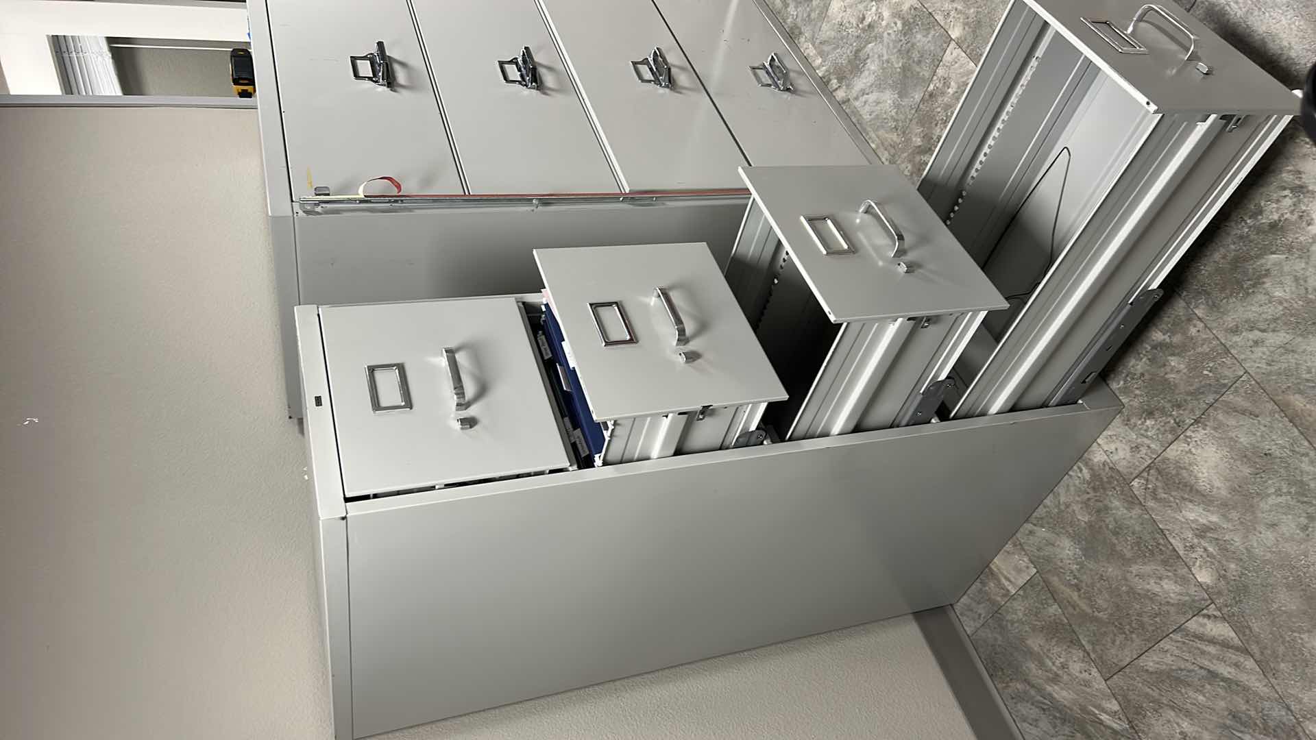 Photo 1 of METAL 4 DRAWER FILE CABINET 150 x 28” x H53 “