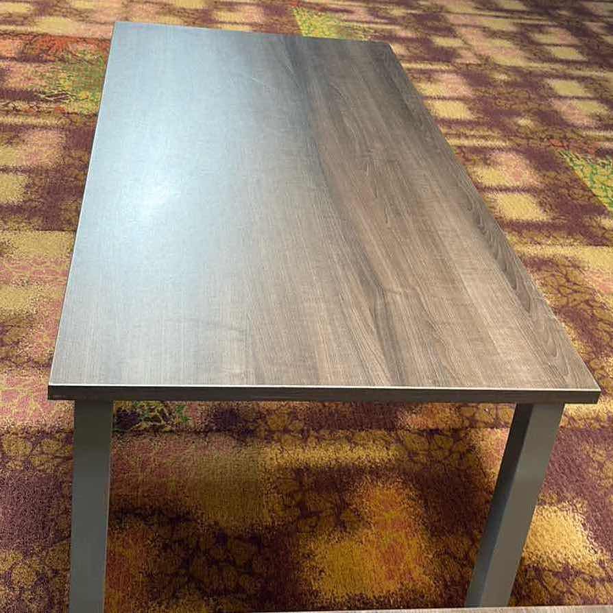Photo 1 of BESTAR UNIVERSAL TABLE DESK WITH METAL LEGS 60” X 30”H29"