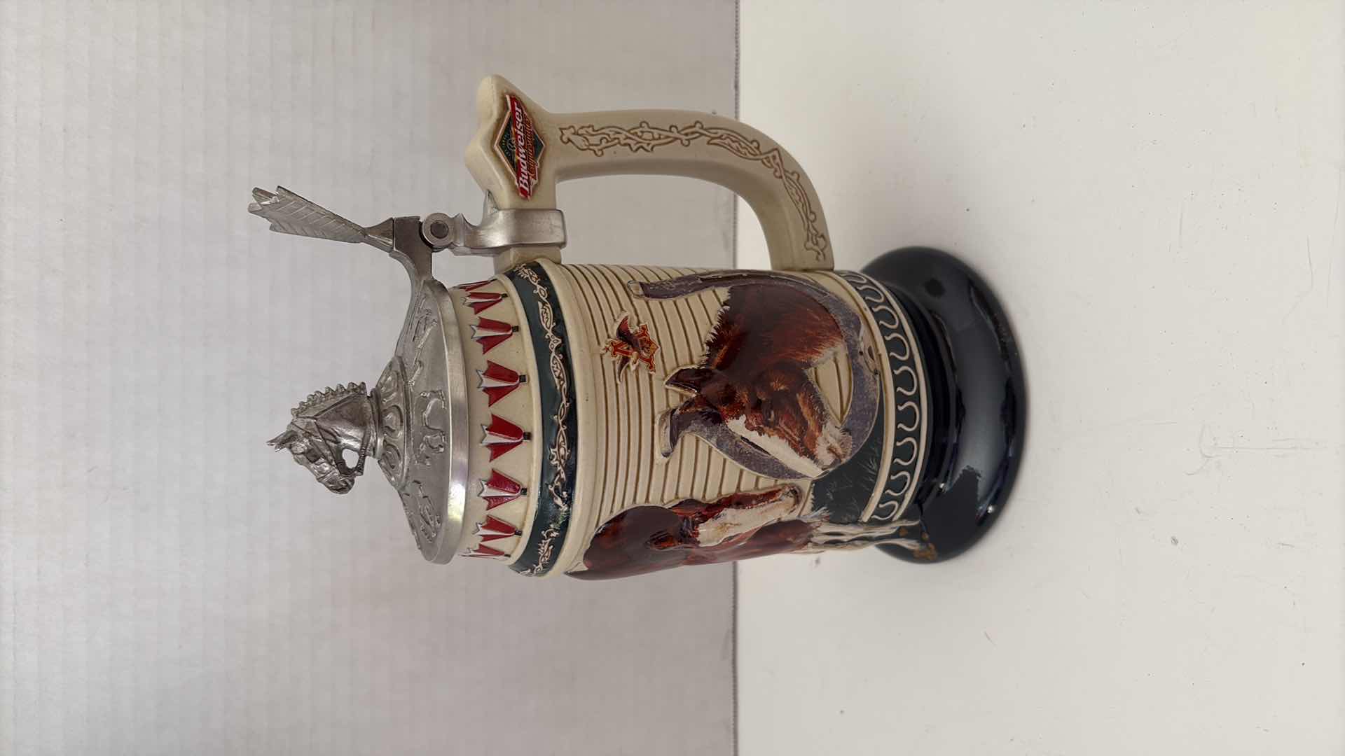 Photo 1 of 2000 ANHEUSER BUSCH COLLECTORS CLUB STEIN “BORN TO GREATNESS” COA