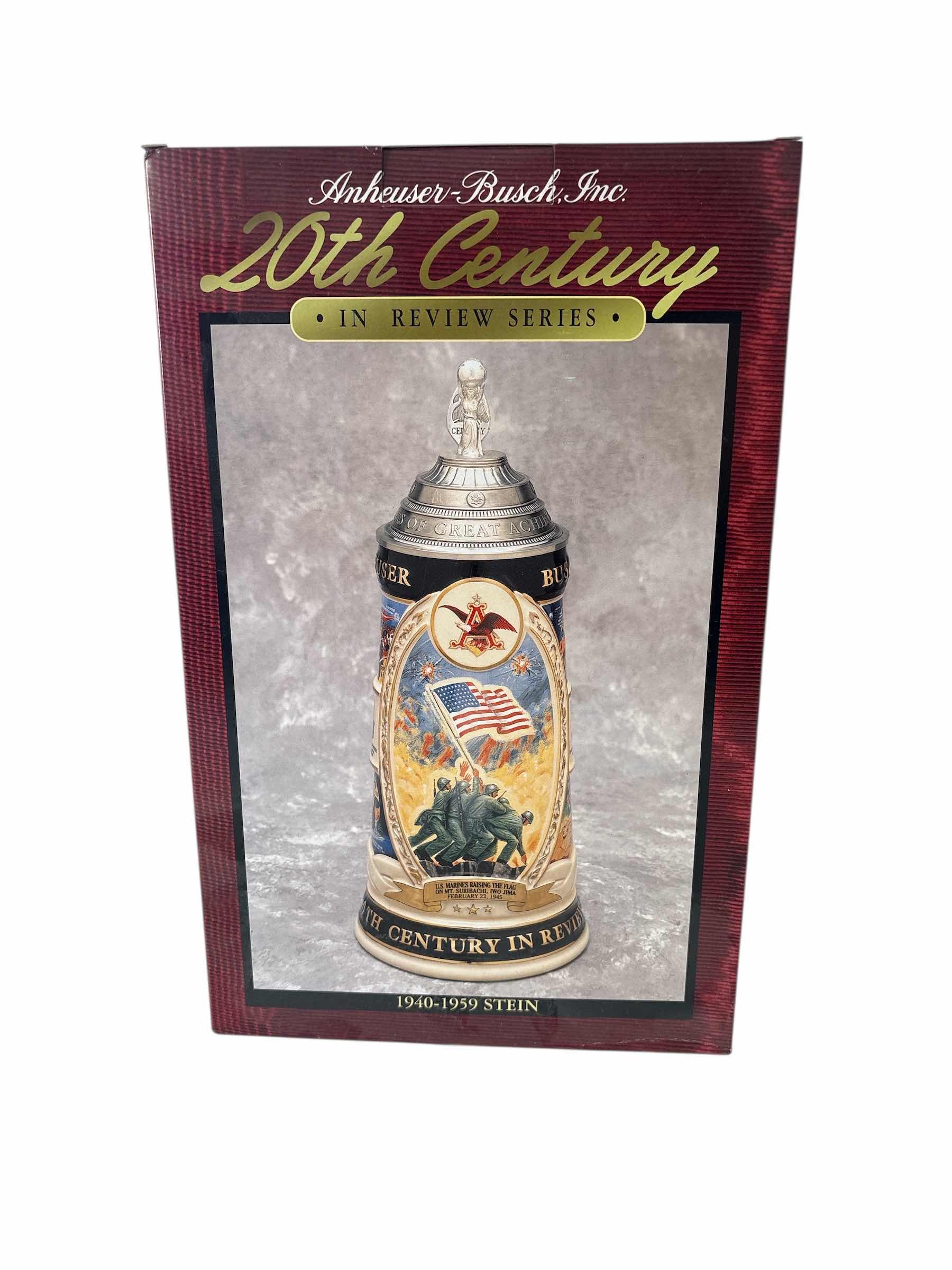 Photo 1 of ANHEUSER BUSCH COLLECTORS CLUB STEIN 1940-1959 STEIN