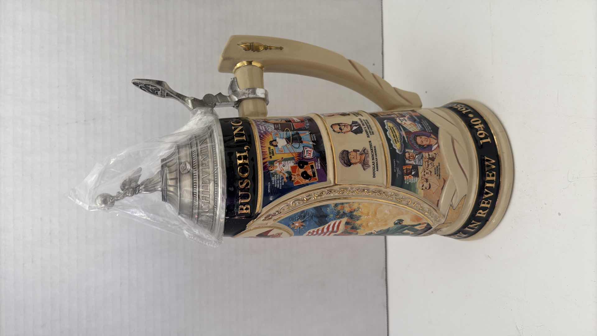 Photo 1 of ANHEUSER BUSCH COLLECTORS CLUB STEIN 1940-1959 STEIN