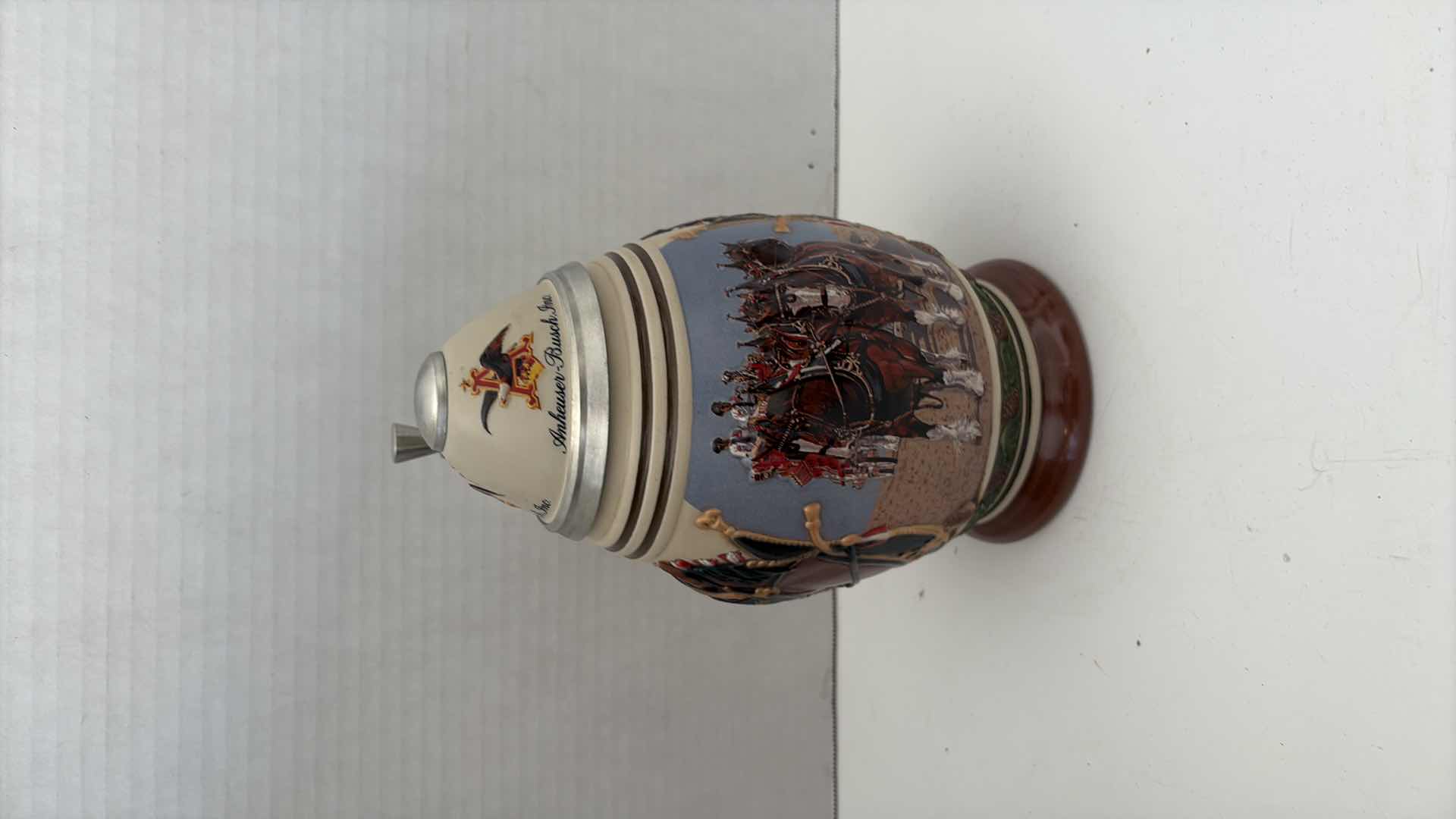 Photo 1 of 2001 ANHEUSER BUSCH COLLECTORS CLUB STEIN “LIVING THE LEGACY” COA