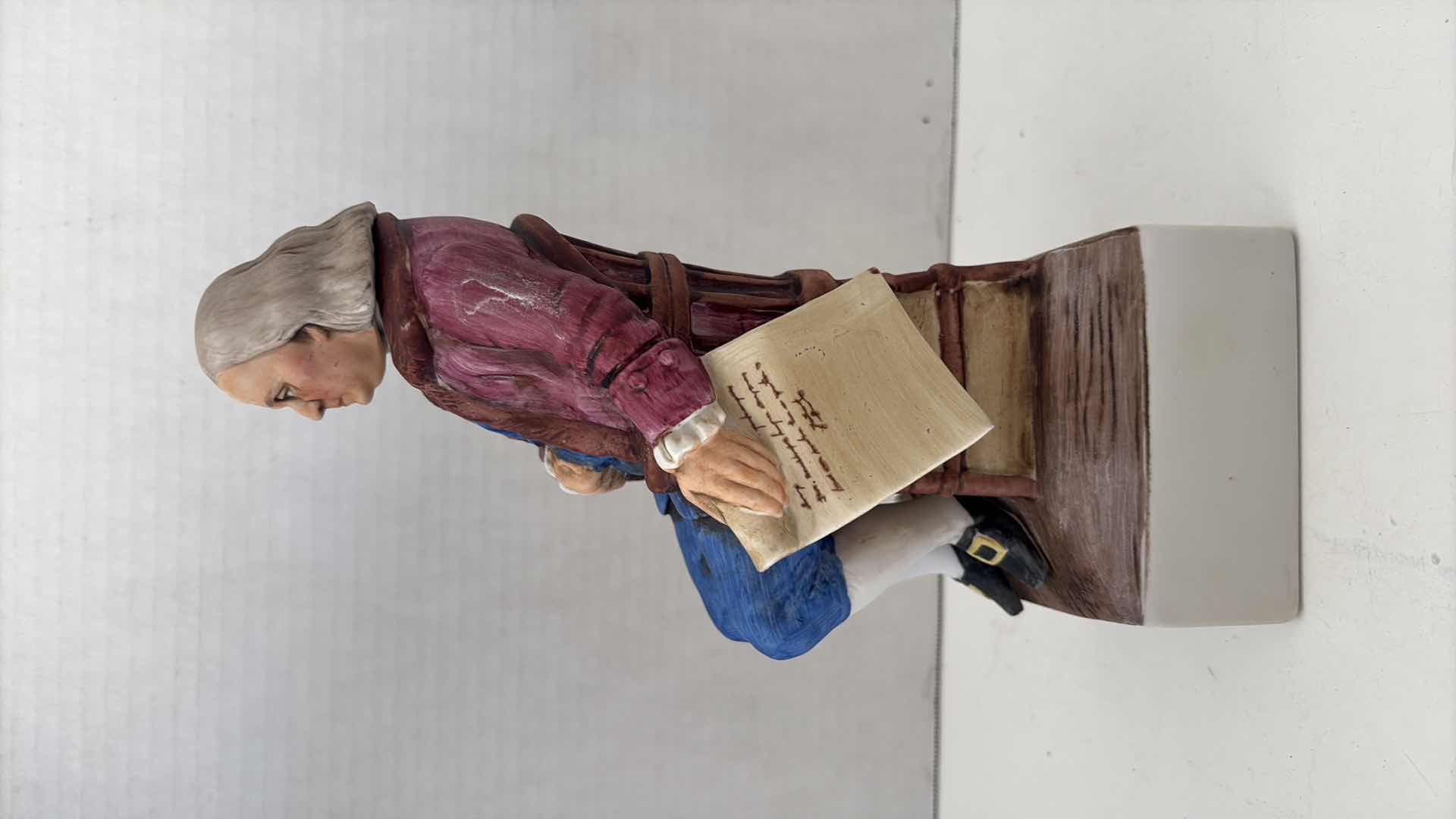 Photo 1 of MCCORMICK BOURBON  “BEN FRANKLIN”PORCELAIN DECANTER (EMPTY)