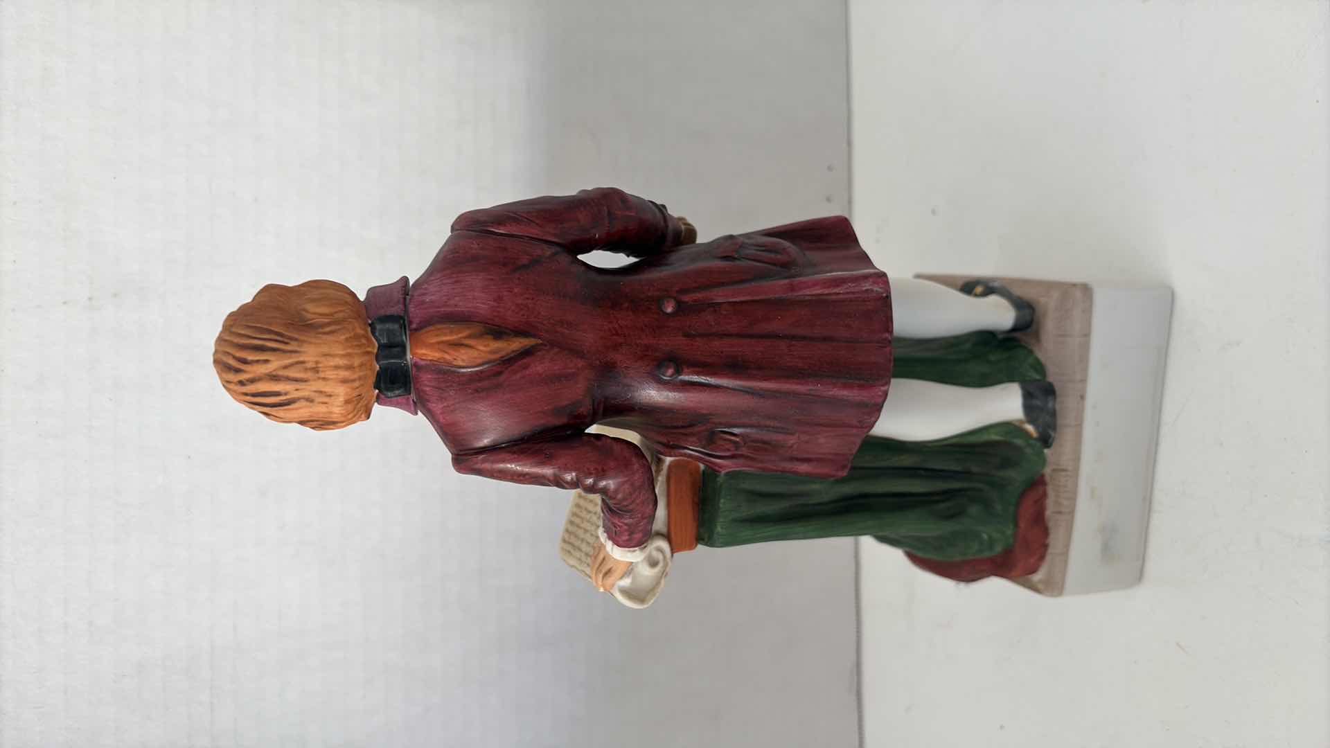 Photo 1 of MCCORMICK BOURBON  “THOMAS JEFFERSON”PORCELAIN DECANTER (EMPTY)