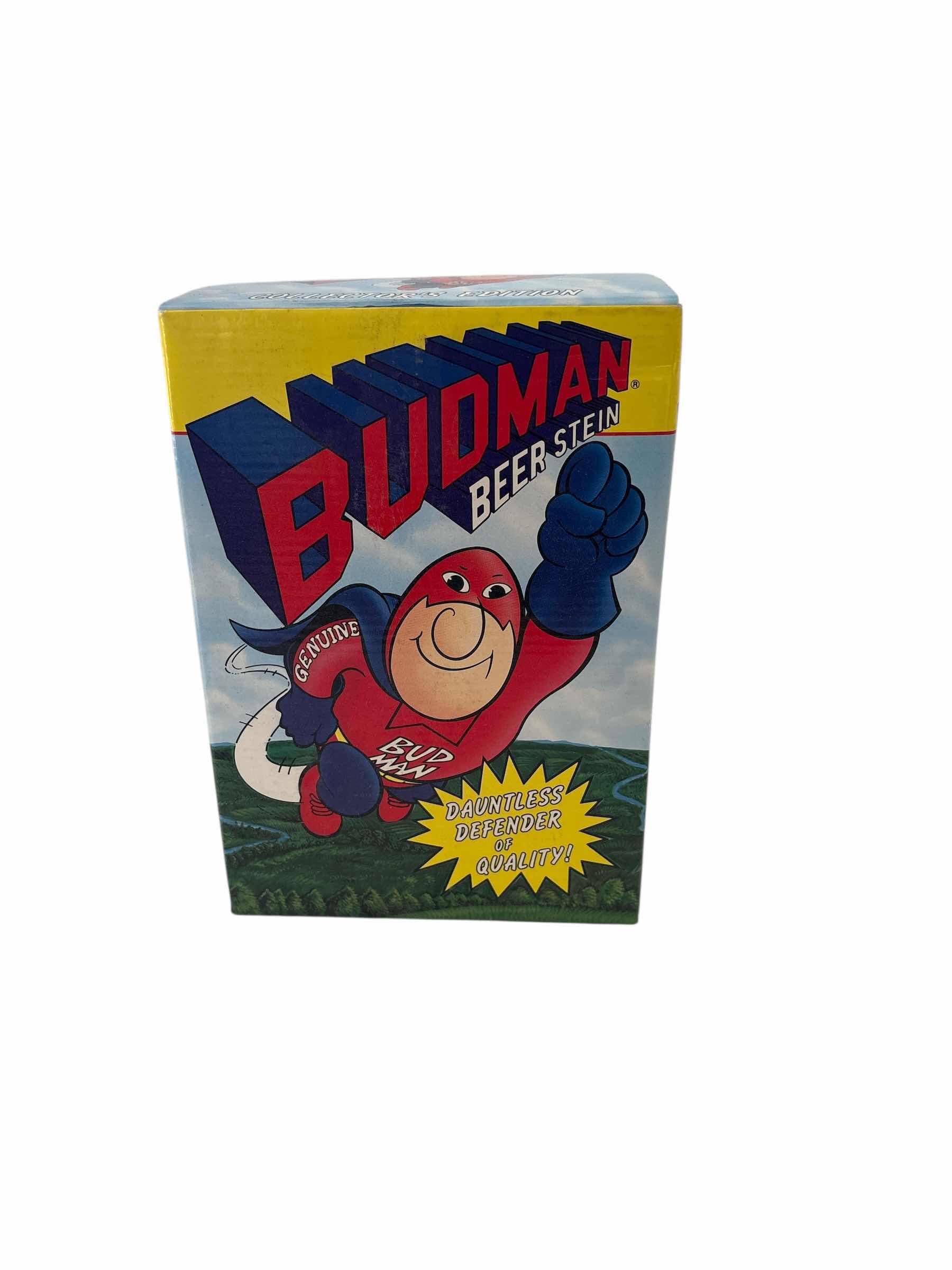 Photo 1 of Budweiser “ MAN” COLLECTORS EDITION BEER STEIN