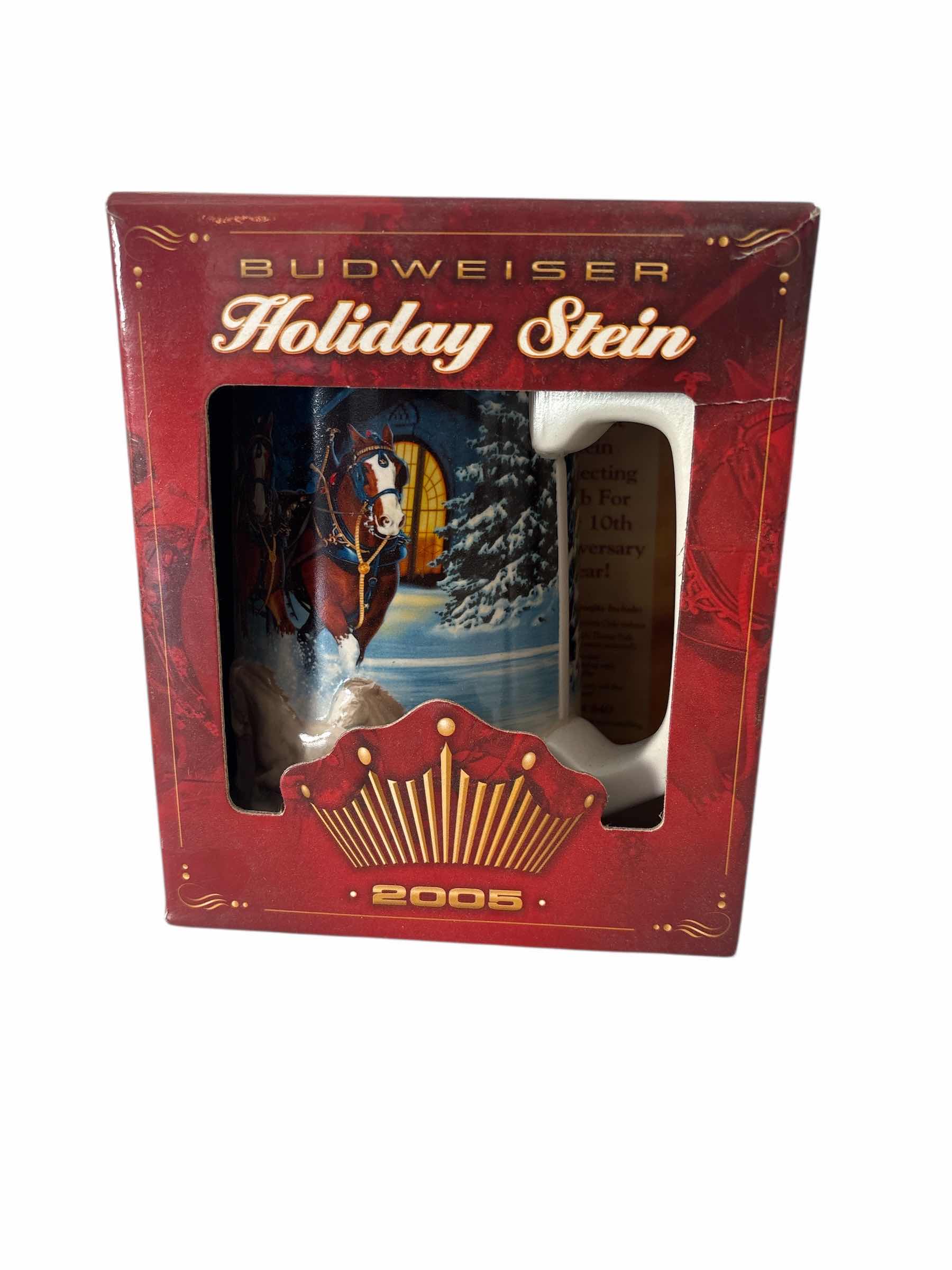 Photo 1 of BUDWEISER 2005 HOLIDAY STEIN