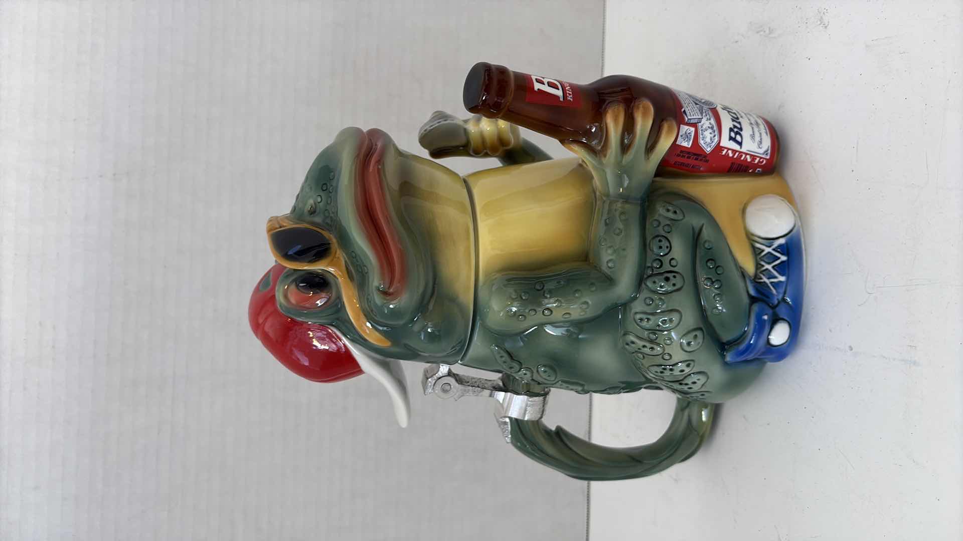 Photo 1 of BUDWEISER FROG CHARACTER STEIN