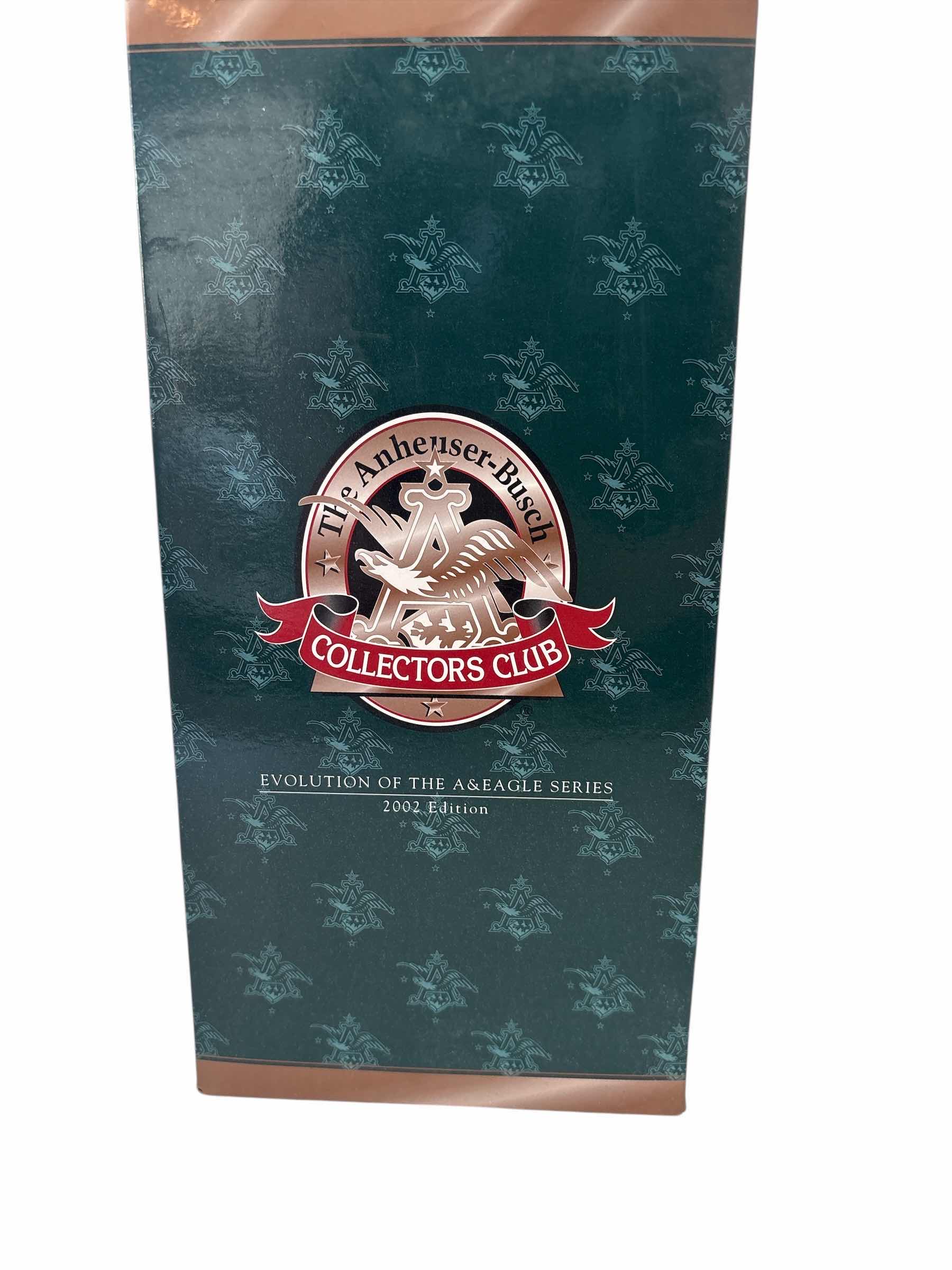 Photo 1 of ANHEUSER BUSCH COLLECTORS CLUB STEIN “1872 and 1886-1889” COA