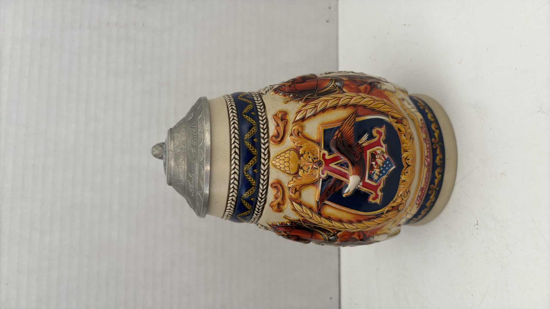 Photo 1 of 1997 ANHEUSER BUSCH COLLECTORS CLUB STEIN “PRIDE AND TRADITION” COA