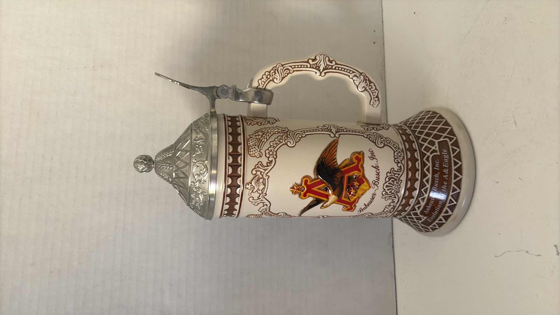 Photo 1 of 2004 ANHEUSER BUSCH COLLECTORS CLUB STEIN “1933- 1939 and 1975+” COA