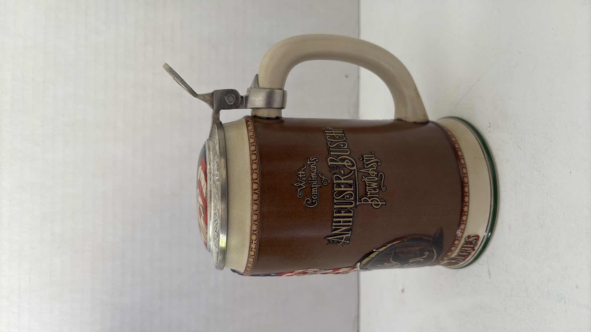 Photo 1 of BUDWEISER ARCHIVES SERIES 1 1893 COLUMBIAN EXPOSITION STEIN