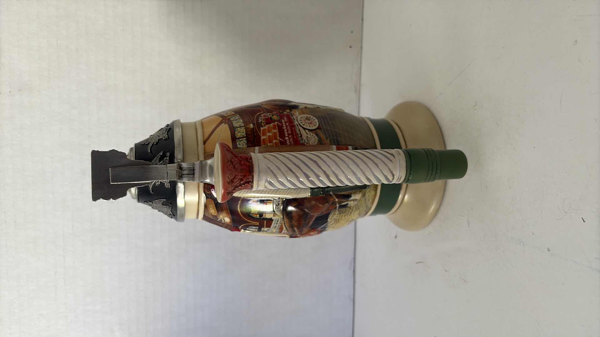 Photo 1 of 2005 ANHEUSER BUSCH 10TH ANNIVERSARY COLLECTORS CLUB STEIN “THE HITCH AT HOME”