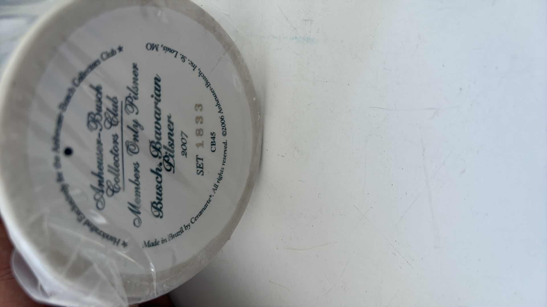 Photo 1 of 2007 ANHEUSER BUSCH BAVARIAN PILSNER SET