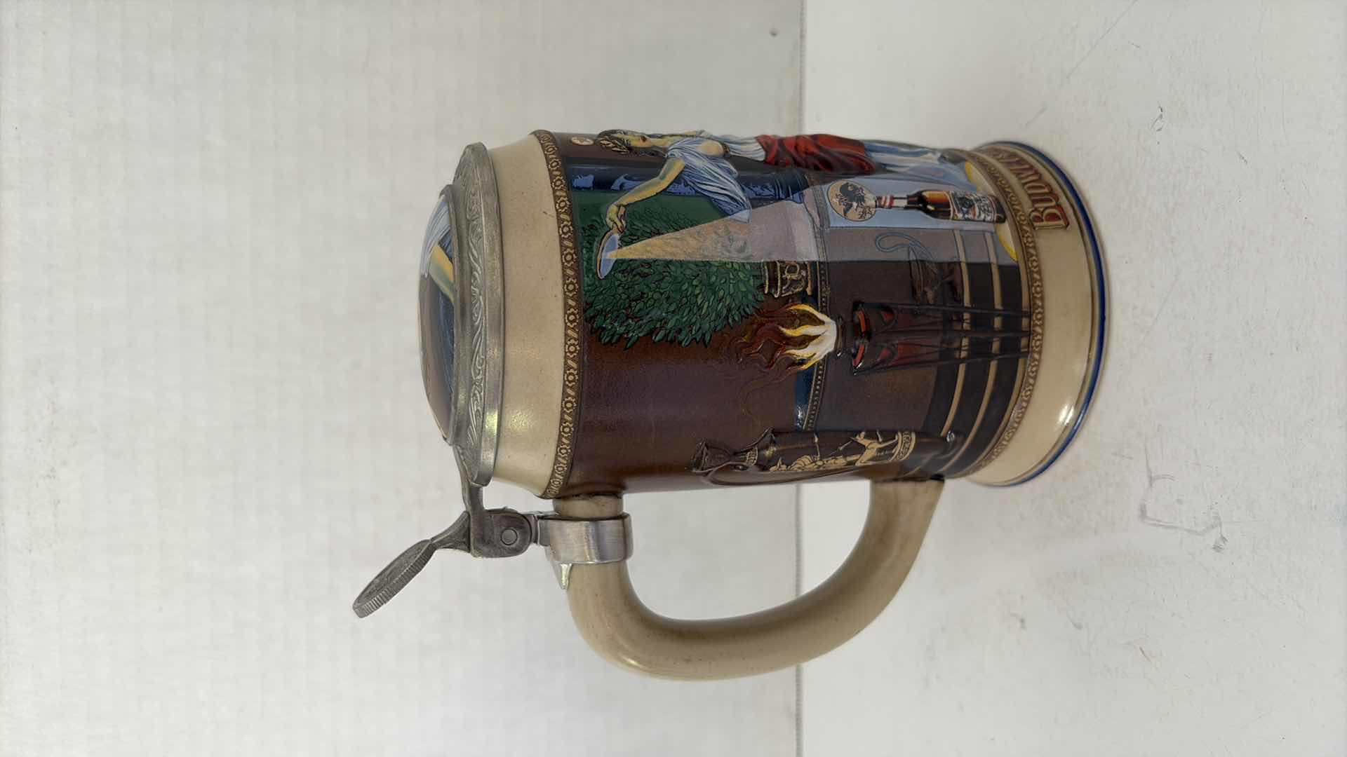 Photo 1 of BUDWEISER ARCHIVES SERIES 4 “MIRROR OF TRUTH” STEIN
