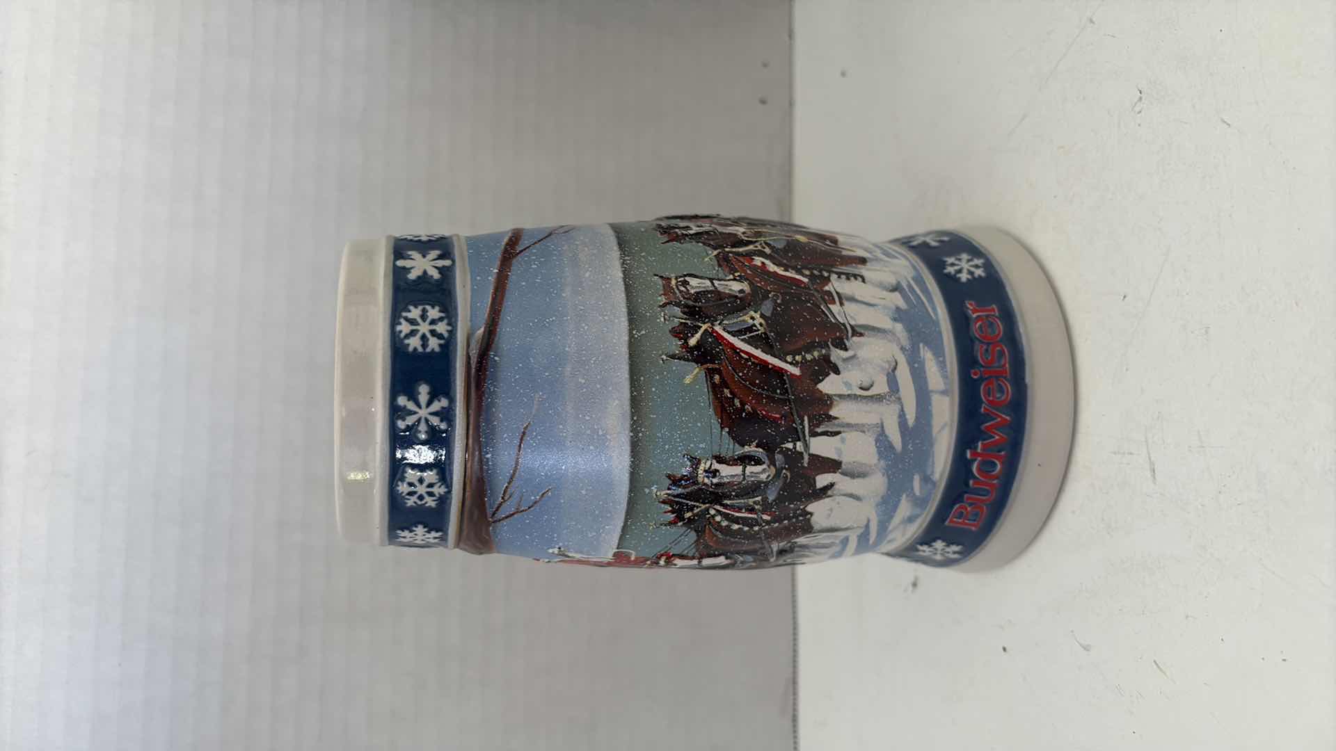Photo 1 of 1995 BUDWEISER HOLIDAY STEIN “LIGHTING THE WAY HOME “