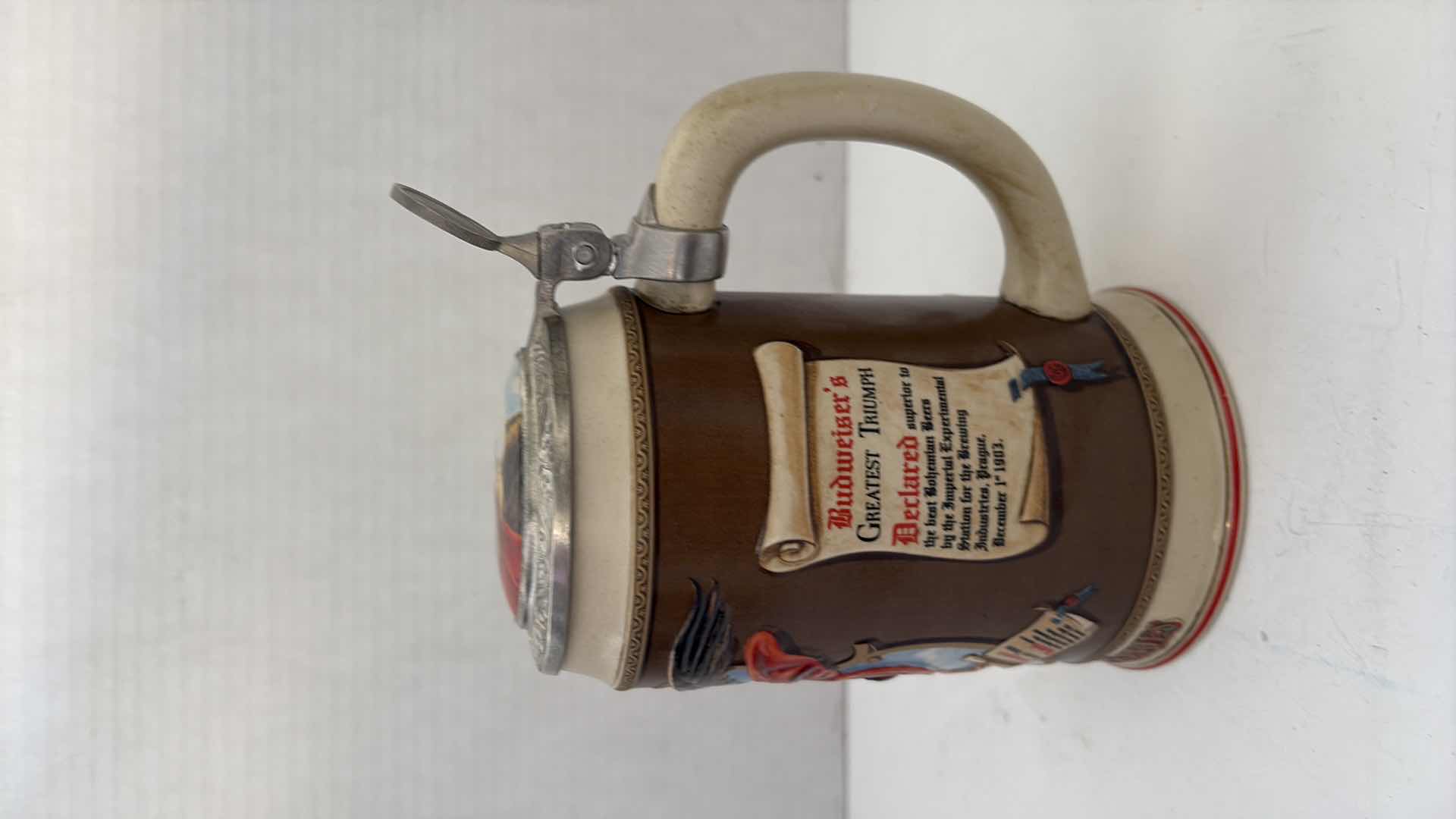 Photo 1 of BUDWEISER ARCHIVES SERIES 2 “GANYMEDE” STEIN