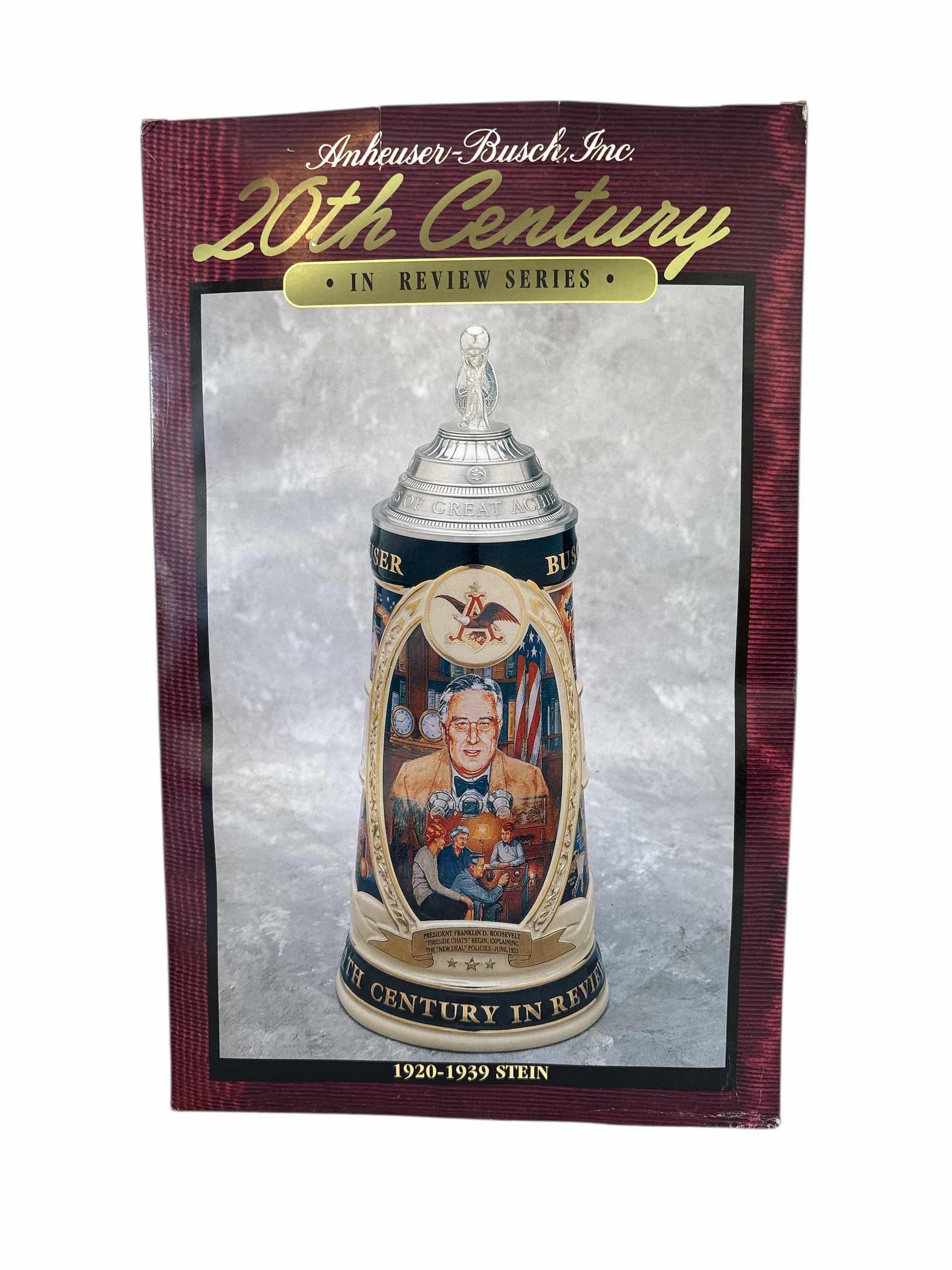 Photo 1 of ANHEUSER BUSCH 1920-1939 STEIN