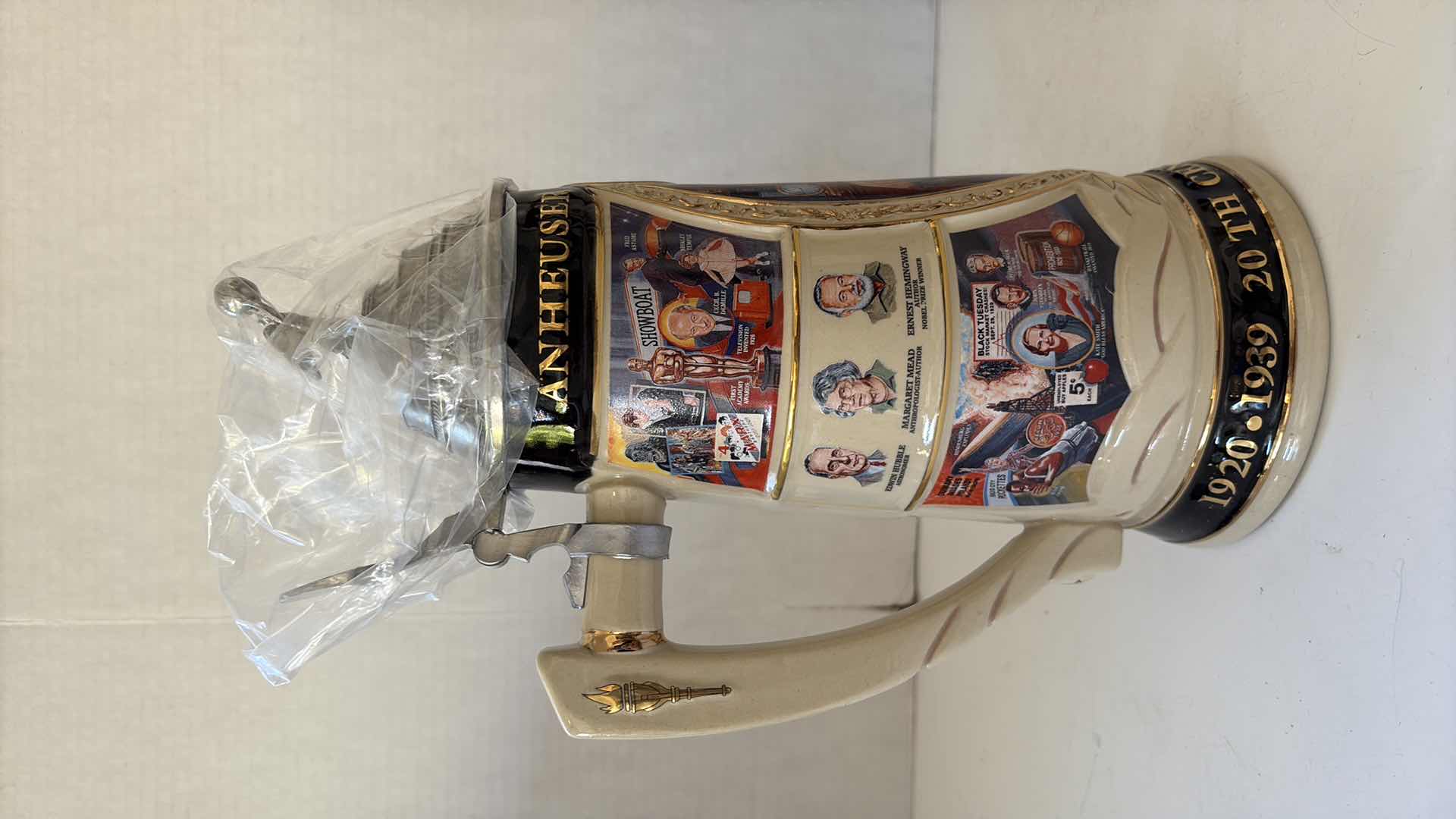 Photo 1 of ANHEUSER BUSCH 1920-1939 STEIN